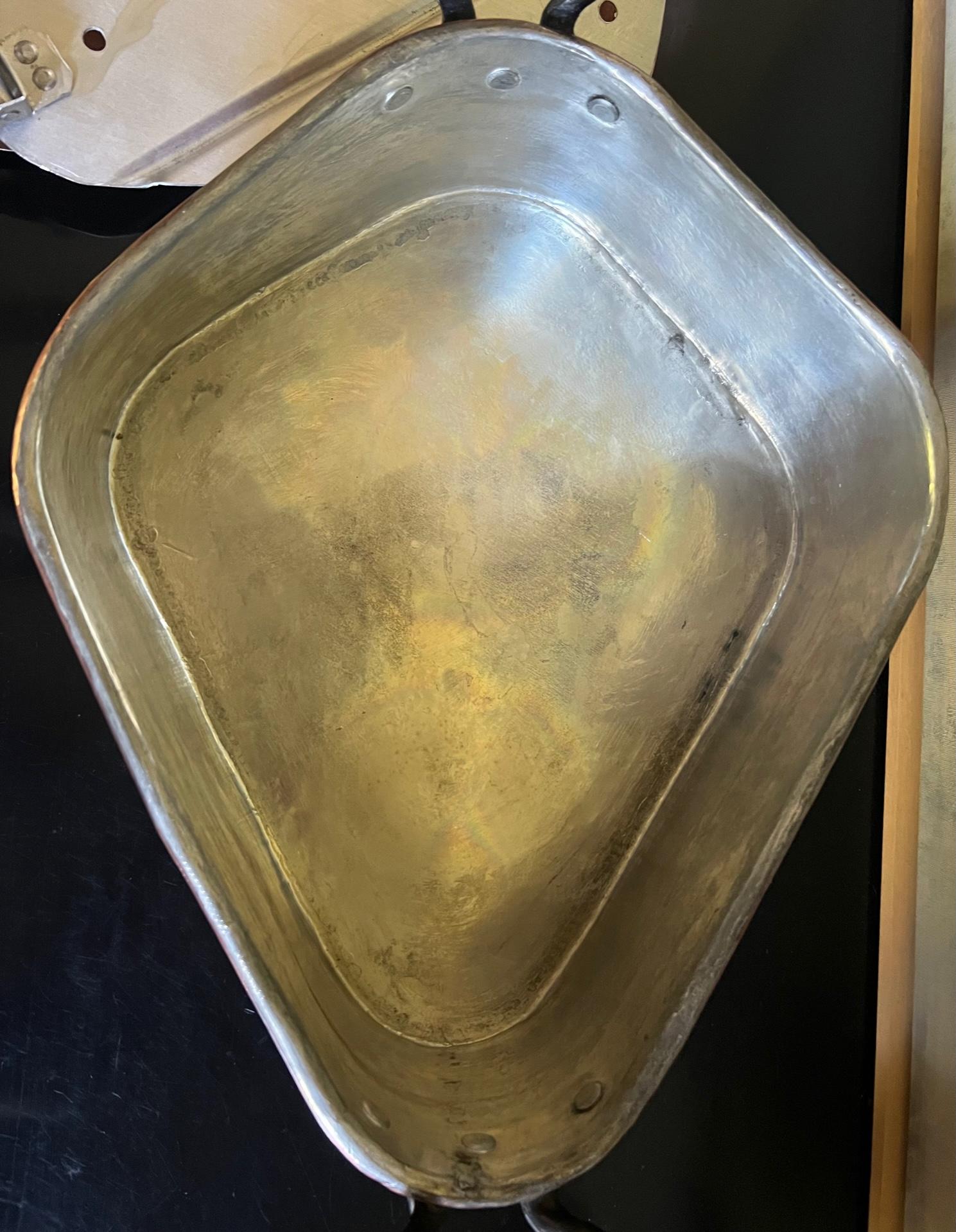 Pierre Vergnes Copper Vintage Turbot Fish Pan 4