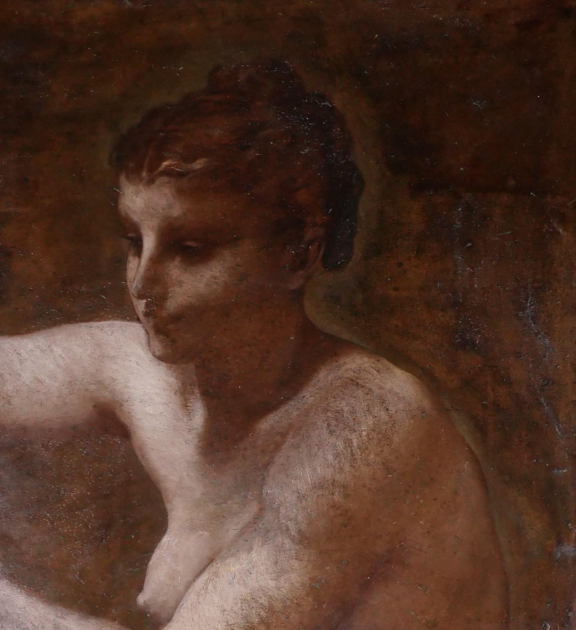 Study of a woman for the figure of Industry for a ceiling in Paris For Sale 2