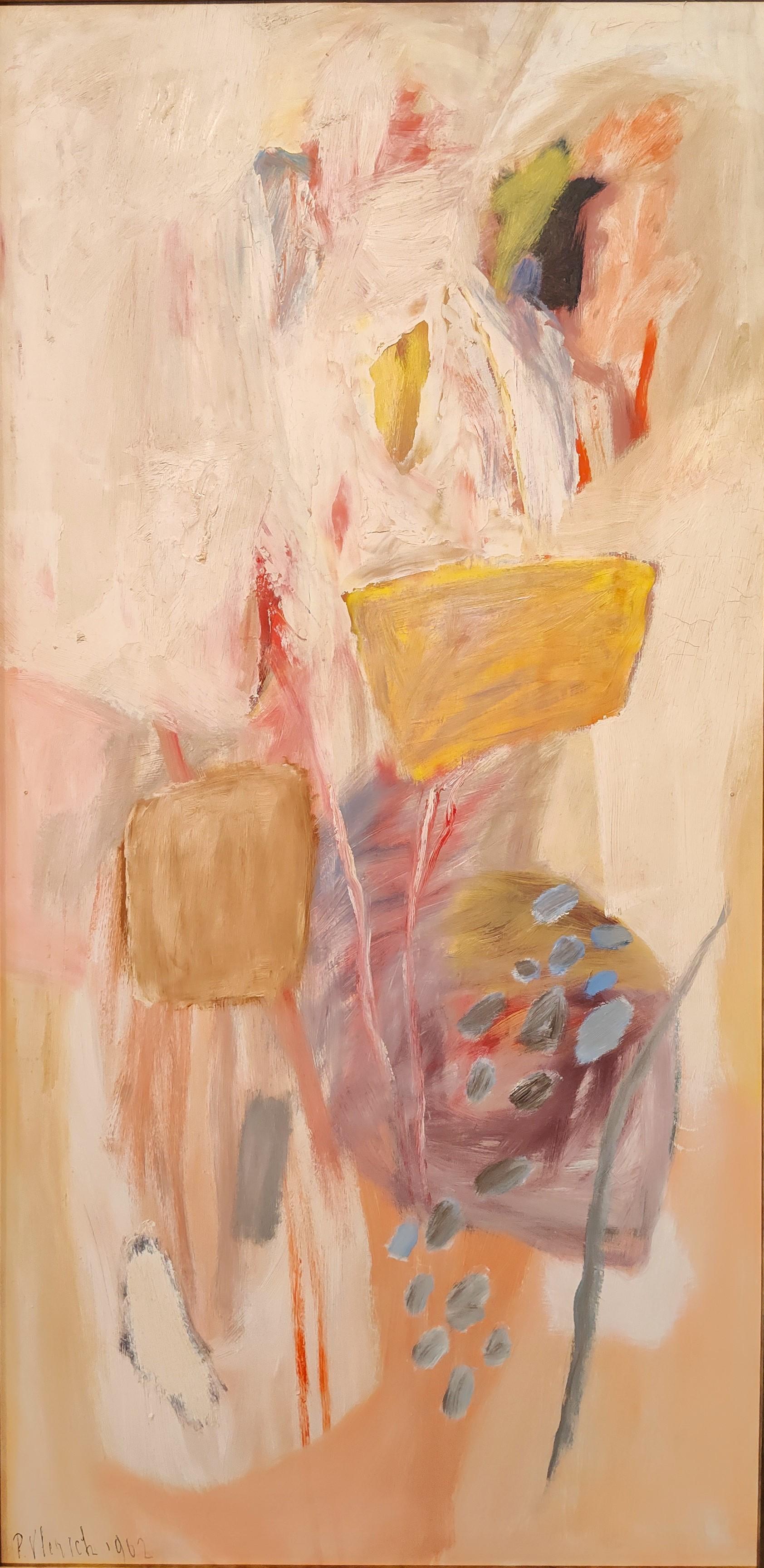 Ce tableau est un exemple parfait d'abstraction lyrique et un tableau de choix de la meilleure période de la carrière de Vlerick.

Geen nachtschade (Pas d'herbe de nuit), 1962
Huile sur panneau Masonite
121 x 61 cm (sans cadre) 136 x 75 cm