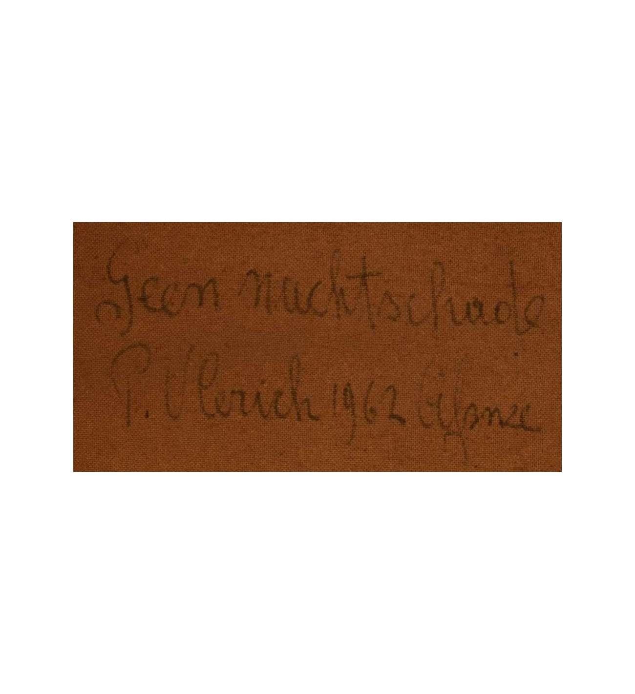 Pierre Vlerick + Öl auf Tafel, 