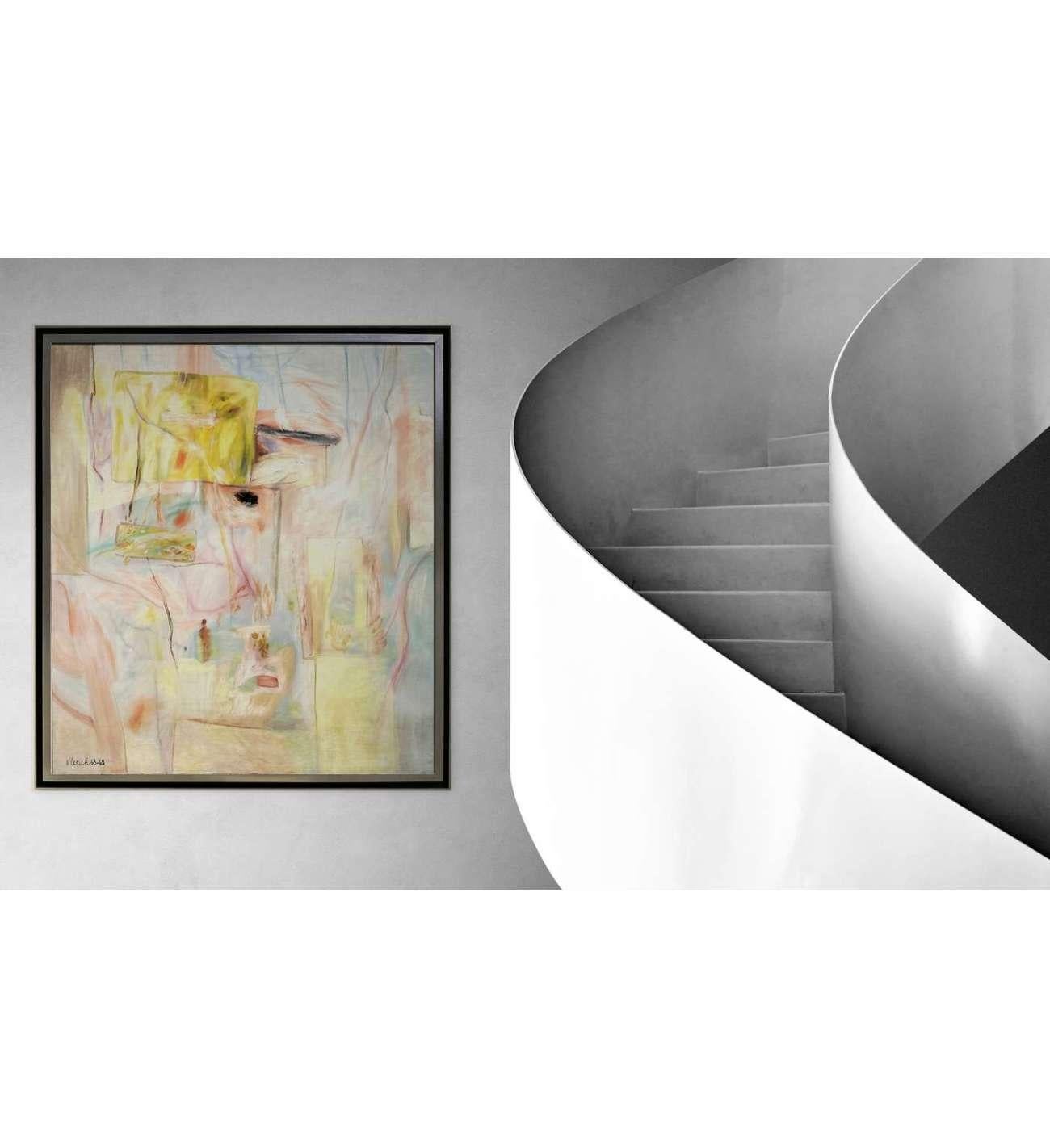 La Isla del Fénix, Óleo sobre lienzo de Pierre Vlerick (1923-1999) en venta 5