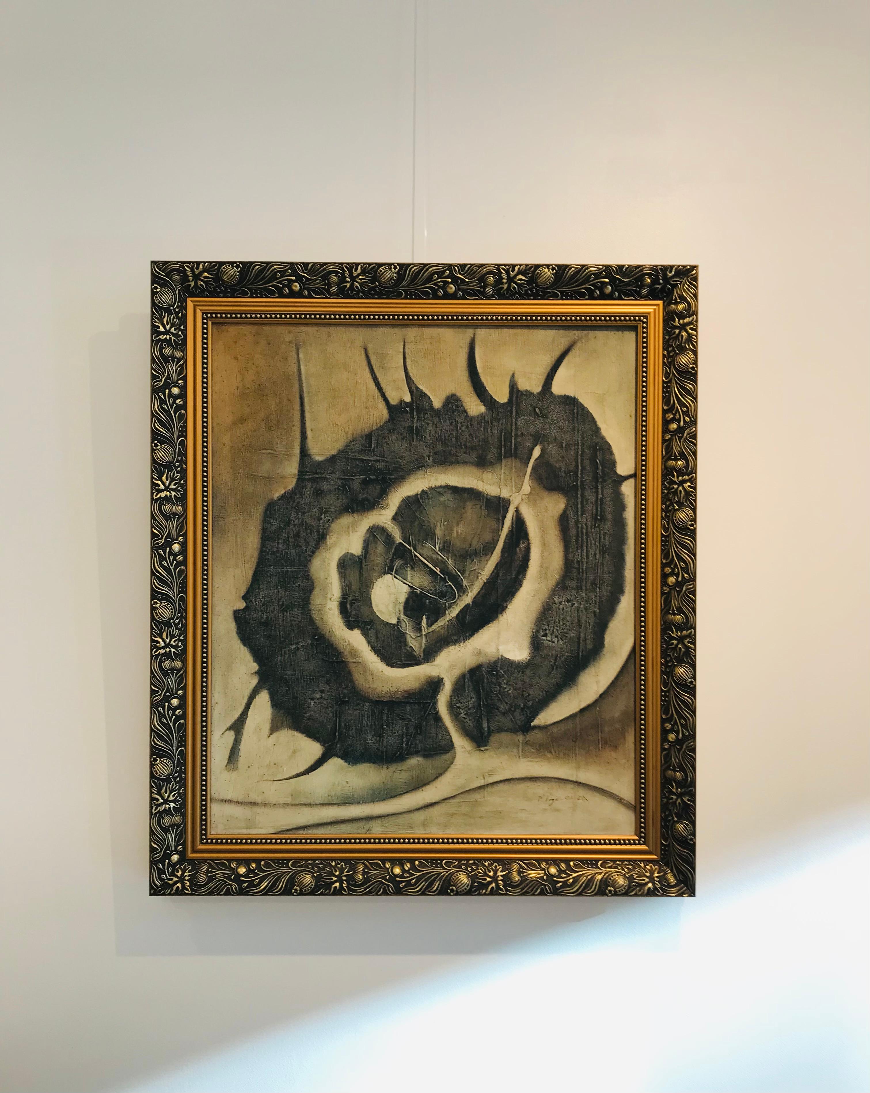 Torment von Pierre Vogel - Öl auf Leinwand 46x55 cm im Angebot 1