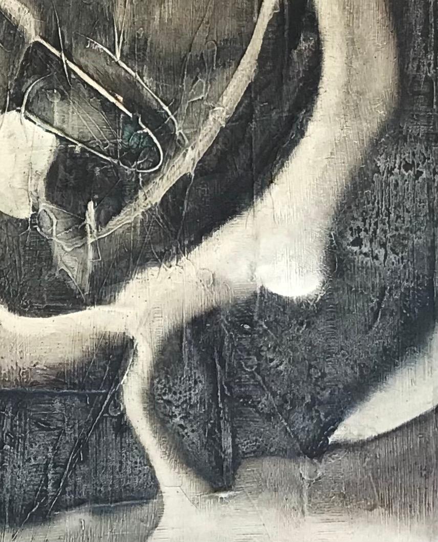 Torment von Pierre Vogel - Öl auf Leinwand 46x55 cm im Angebot 4