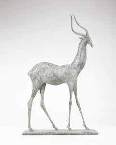 Gazelle I by Pierre Yermia - Animal Art, Contemporary Bronze Sculpture