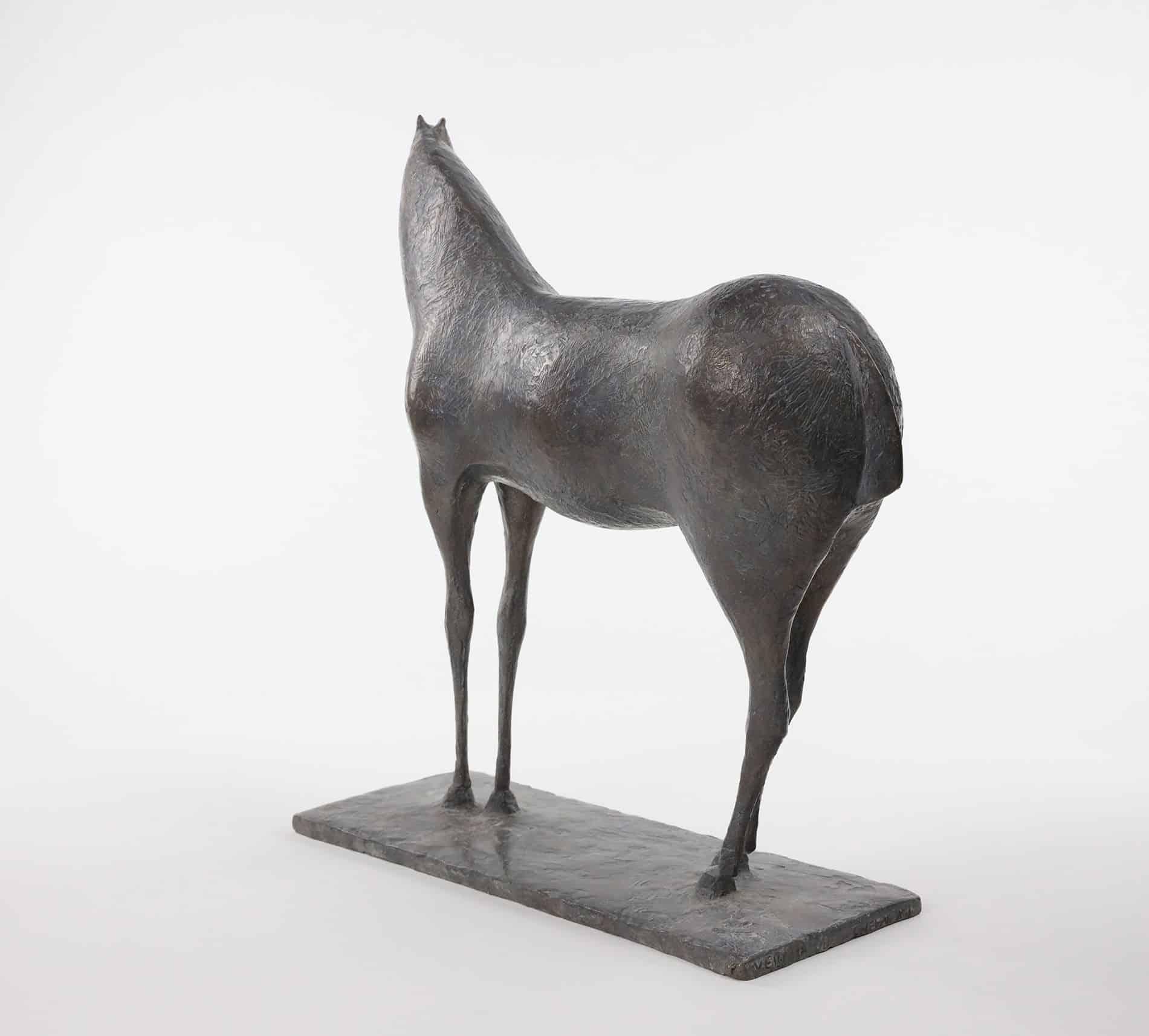 Caballo XII de Pierre Yermia - Escultura animal en bronce, elegancia, salvaje, fuerza en venta 3