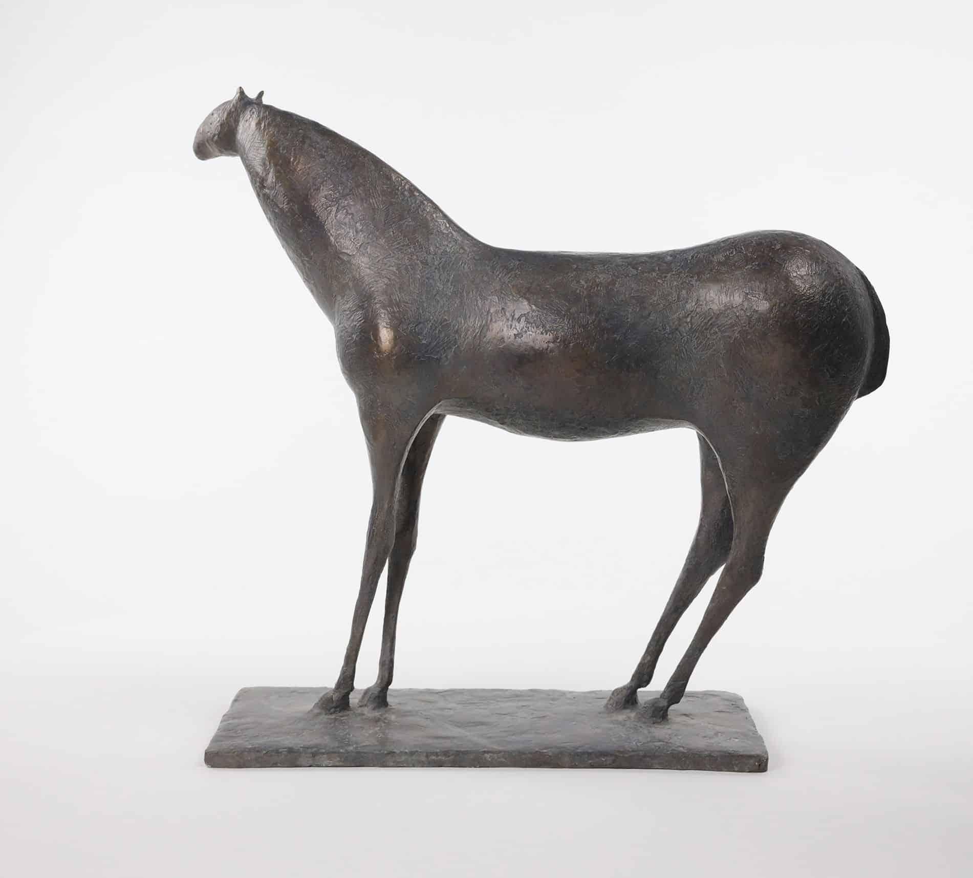 Caballo XII de Pierre Yermia - Escultura animal en bronce, elegancia, salvaje, fuerza en venta 4
