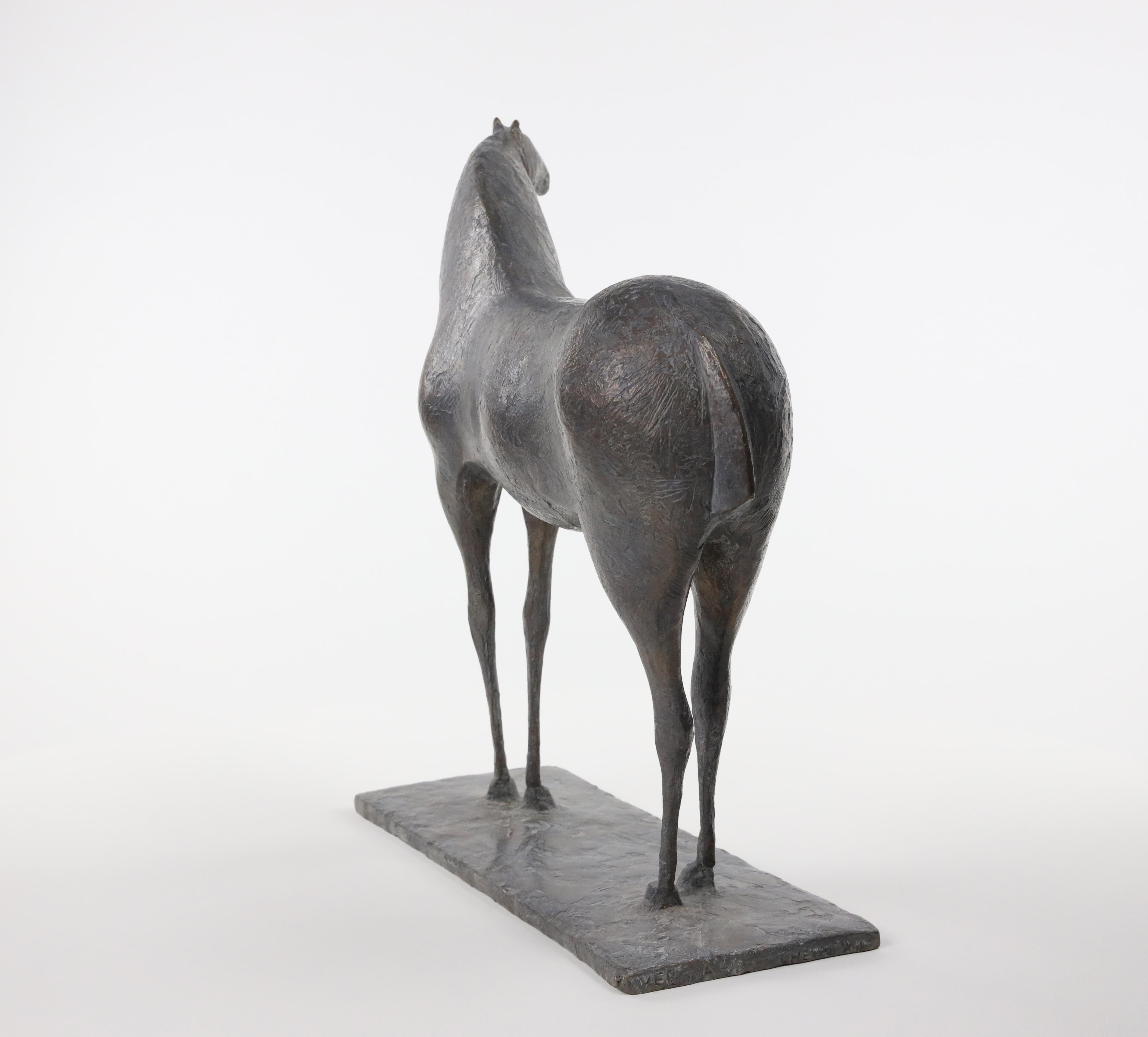 Caballo XII de Pierre Yermia - Escultura animal en bronce, elegancia, salvaje, fuerza en venta 5