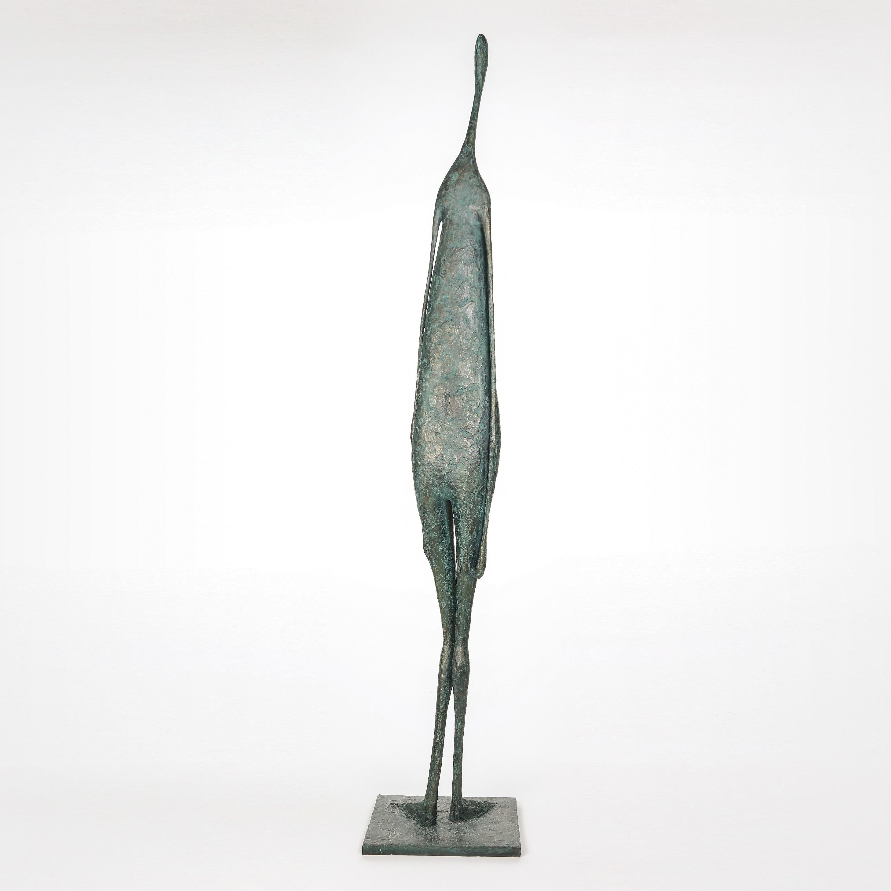 Large Standing Figure IV by Pierre Yermia - Contemporary bronze sculpture For Sale 2