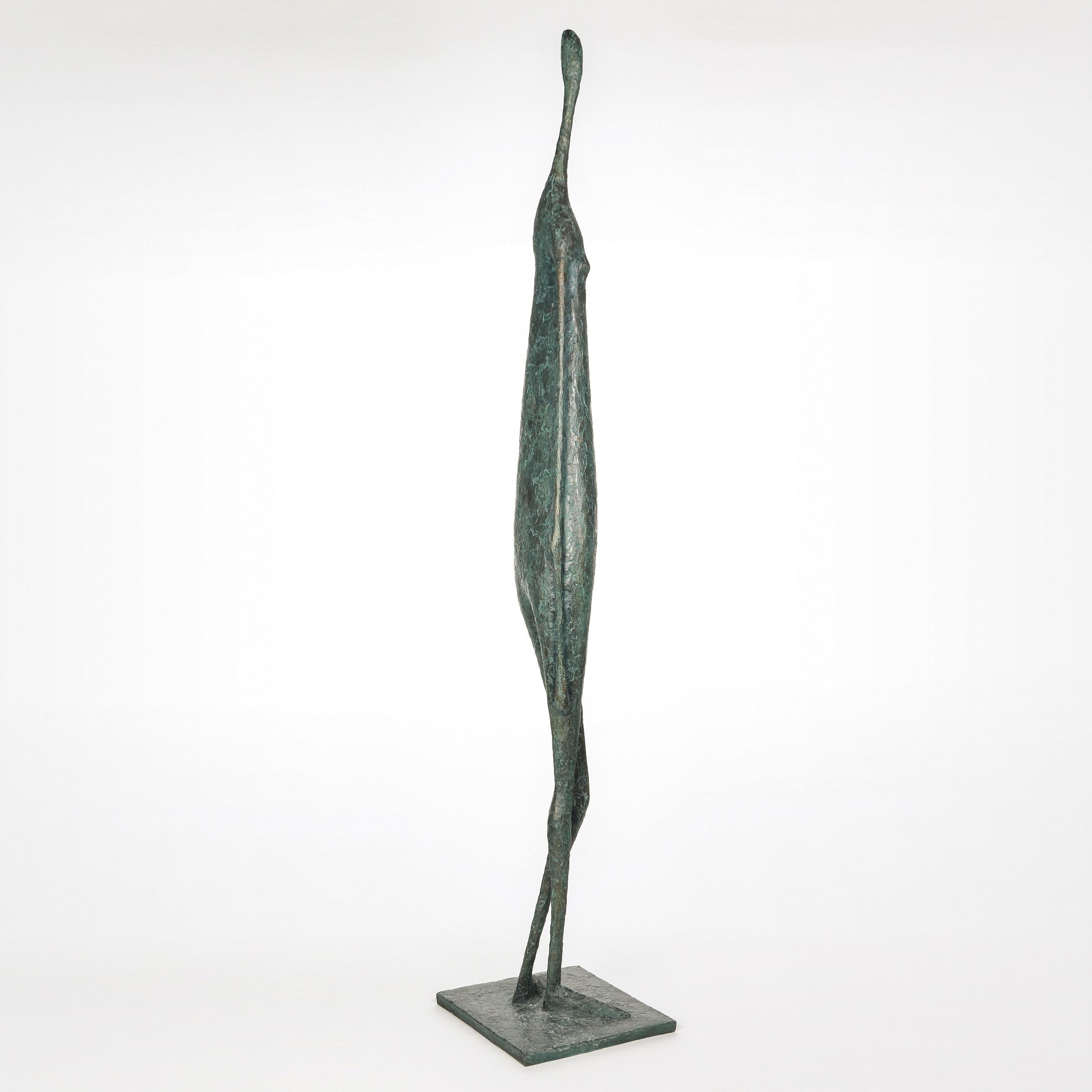 Large Standing Figure IV by Pierre Yermia - Contemporary bronze sculpture 3
