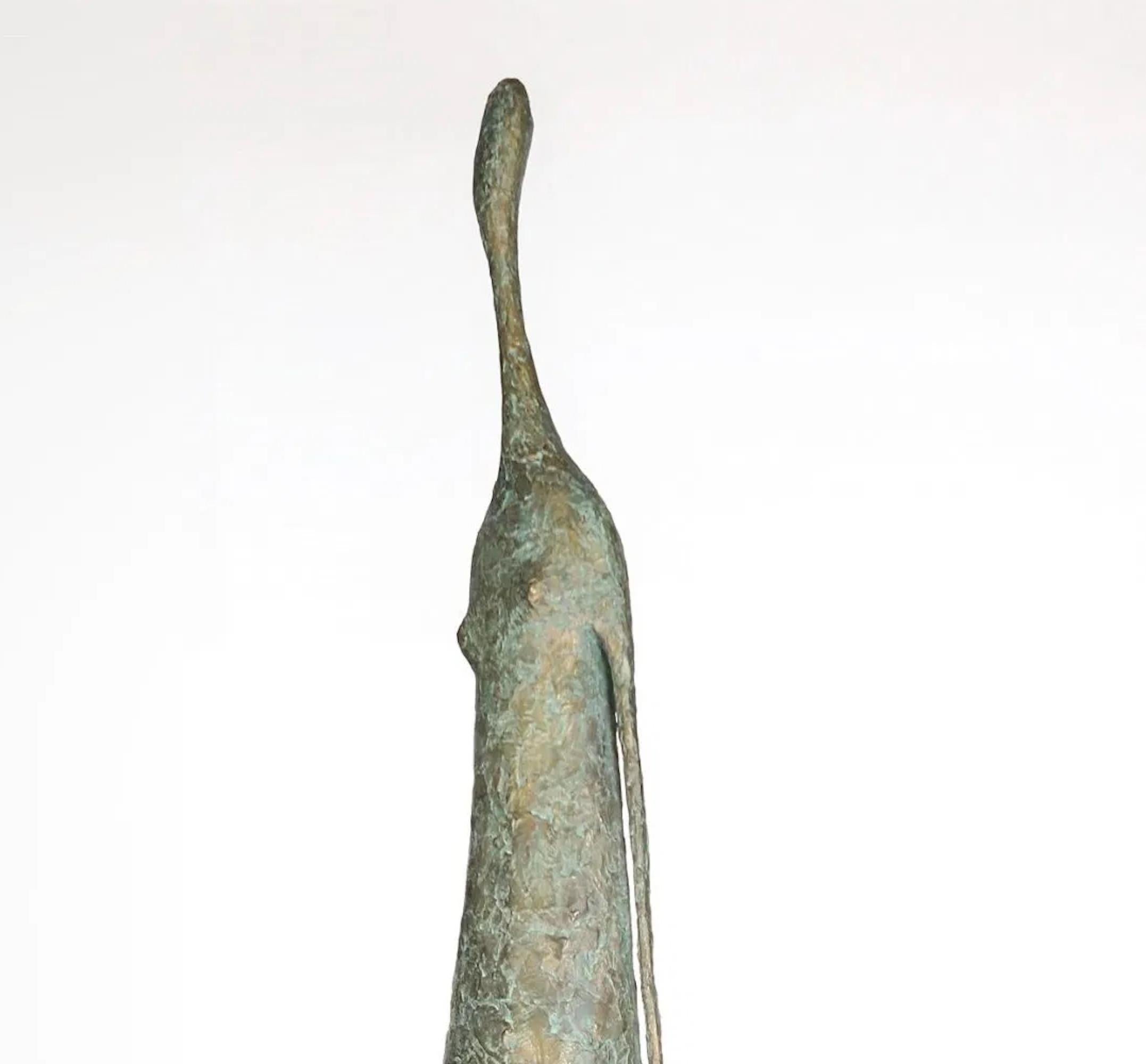 Grande figura in piedi VI di Pierre Yermia - Scultura contemporanea in bronzo, uomo in vendita 5