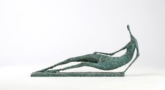 Lying Figure IV - Contemporary Bronze Sculpture