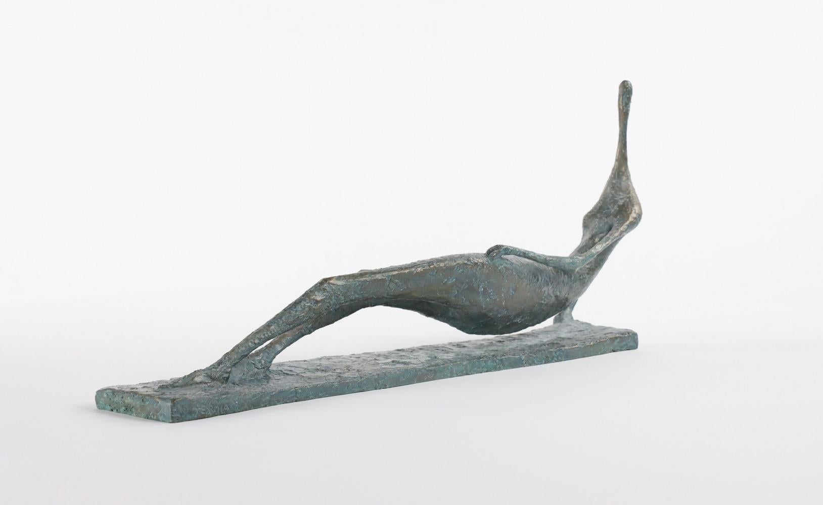 Figure allongée V (Lying Figure V) est une sculpture de l'artiste contemporain français Pierre Yermia. 
Bronze, 22 cm × 53 cm × 9 cm.  Edition de 8 exemplaires et 4 épreuves d'artiste. Chaque moulage est signé et numéroté.
Cette silhouette allongée,
