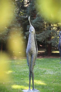 Monumental Standing Figure I by Pierre Yermia - Contemporary Bronze Sculpture