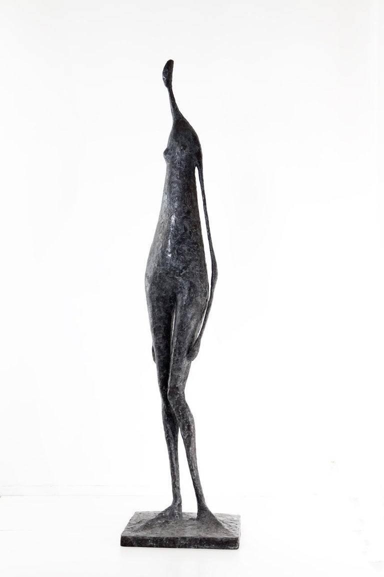Pierre Yermia Monumental Standing Figure I (contemporary bronze