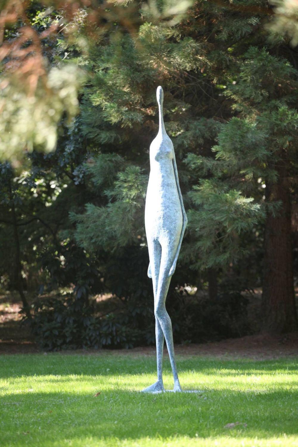 Monumental Standing Figure II by Pierre Yermia - contemporary bronze sculpture For Sale 4