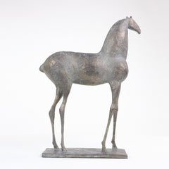 Petit cheval II de Pierre Yermia - Sculpture animalière en bronze, contemporaine