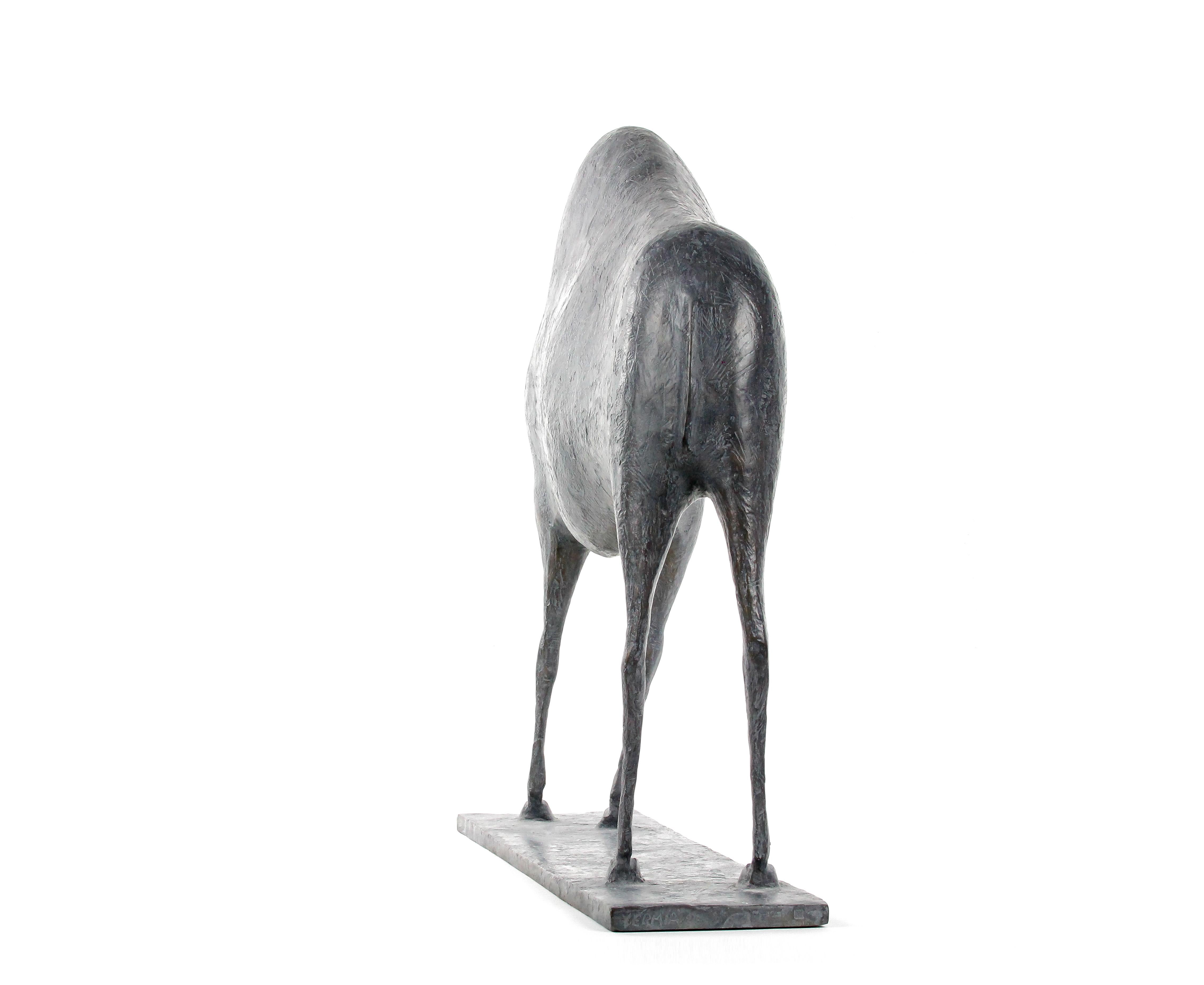 Taureau V (Toro V) de Pierre Yermia - Escultura animal de bronce en venta 8