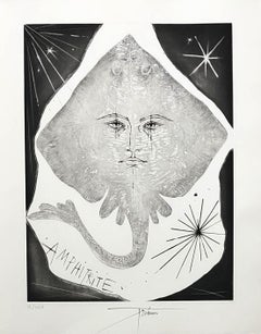 A Wild Ray - Original etching, Handsigned and numbered