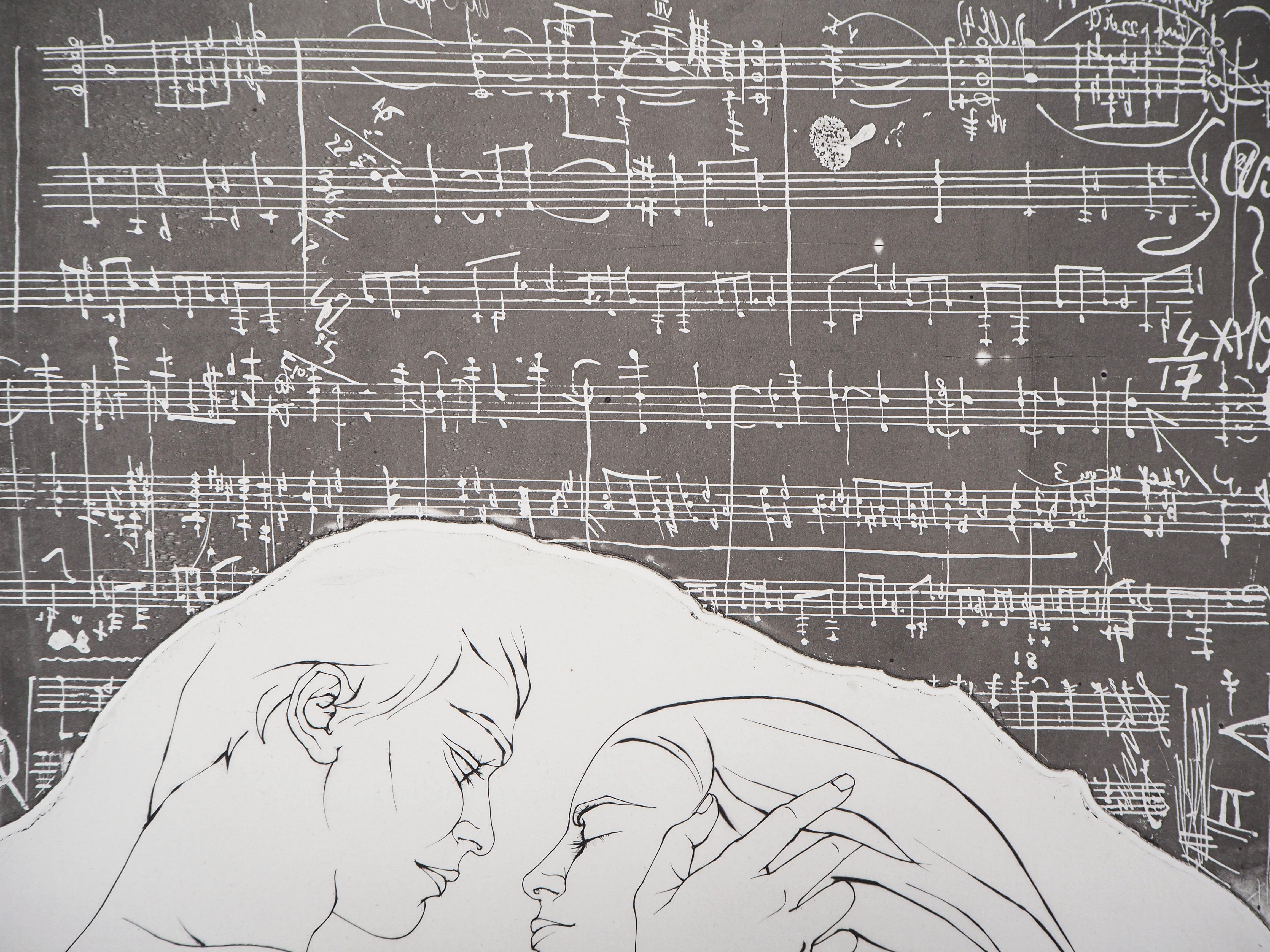 Pierre-Yves TREMOIS
Harmony, 1968

Gravure originale
Signé par l'artiste 
Justifié par 