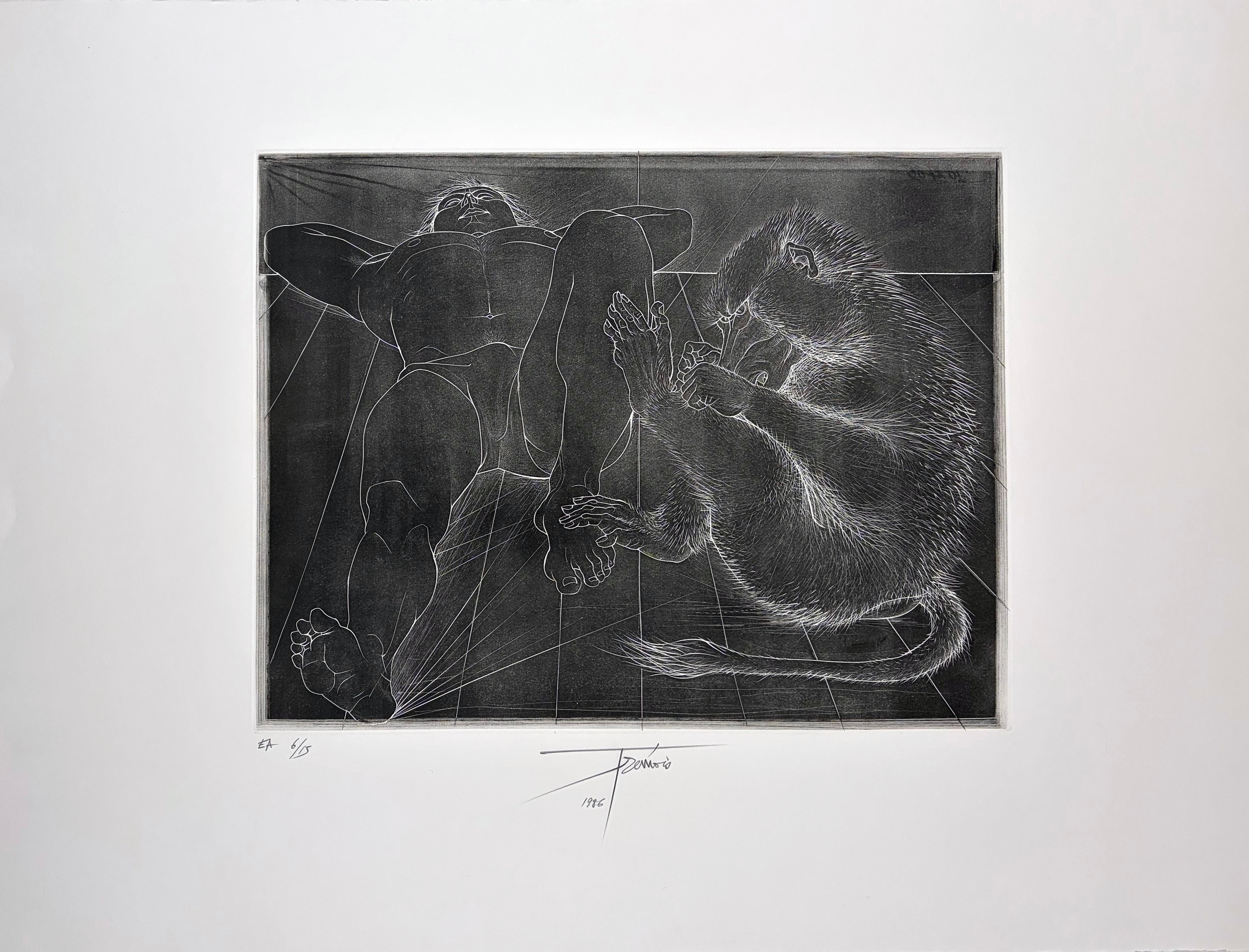 Un Jour un Homme, von Pierre-Yves Trémois im Angebot 1