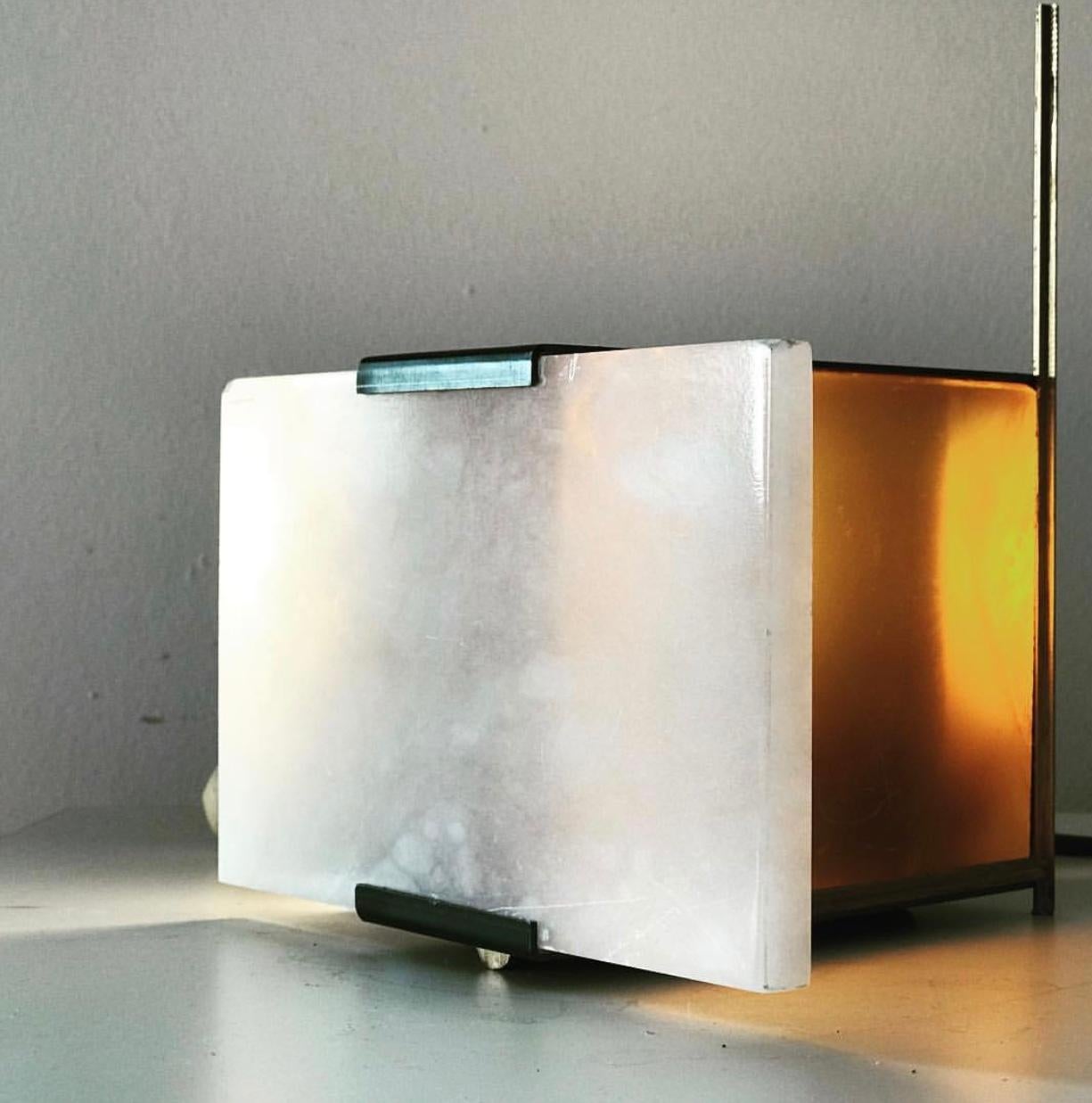 Industrial Pierren, Sophisticated Simplicity, Table Lamp For Sale