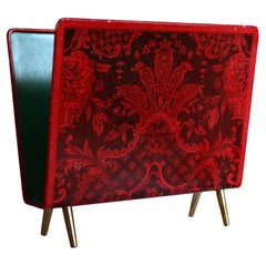 Pierro Fornasetti, rare magazine rack made for Ohlssons, Malmö Sweden 1950s