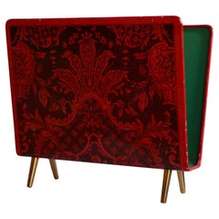 Pierro Fornasetti, rare magazine rack made for Ohlssons, Malmö Sweden 1950s
