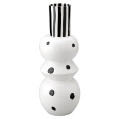 Pierrot Ceramic Vase by Roger Selden for Post Design Collection/Memphis