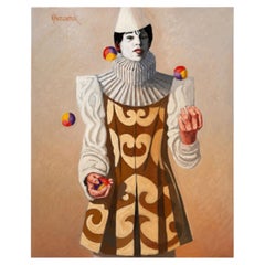 "pierrot" Painted by George van Herwaarde