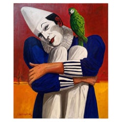 "'pierrot" Painted By George van Herwaarde