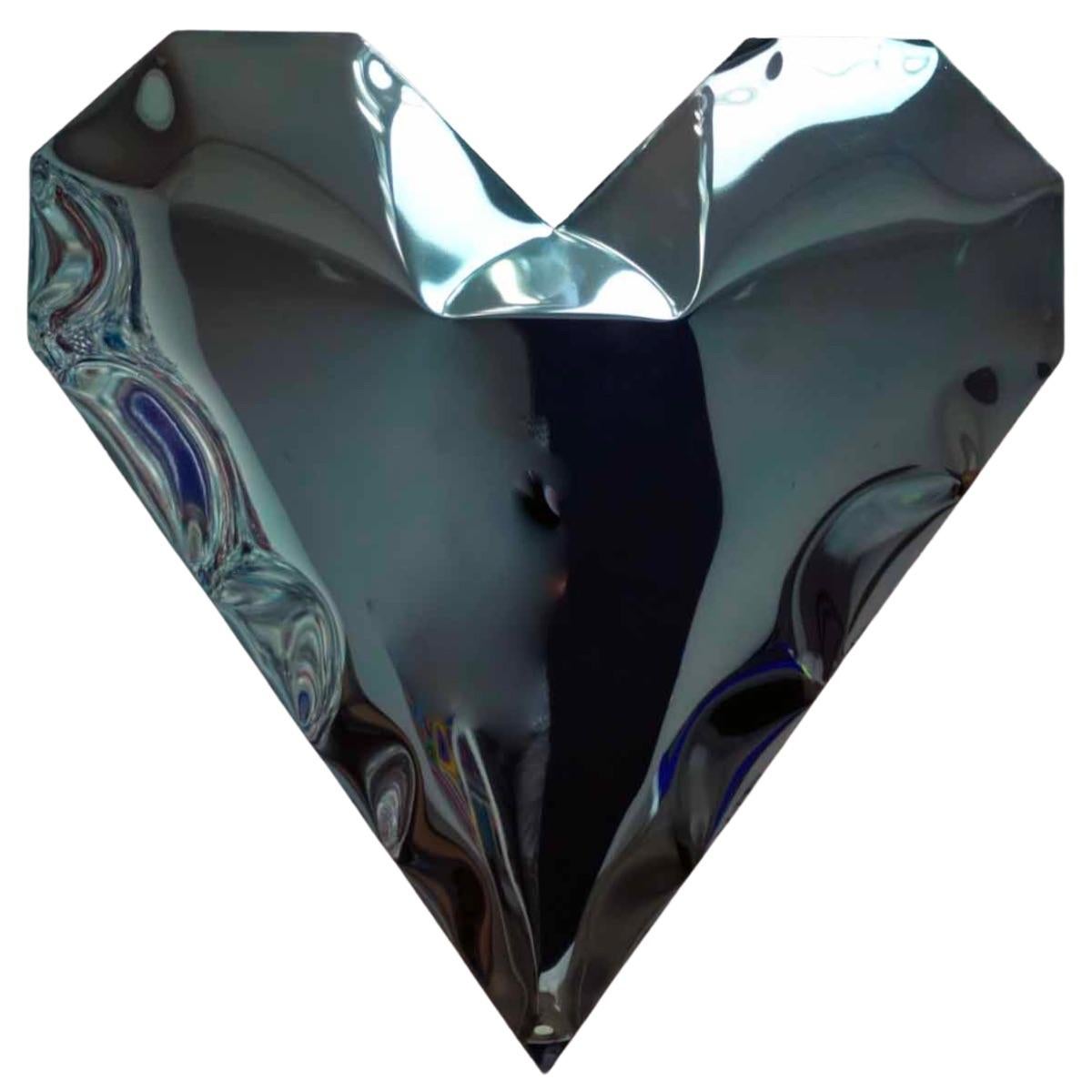 Piers Henry Abstract Sculpture – Lucid Love-Spiegel, Candygrün