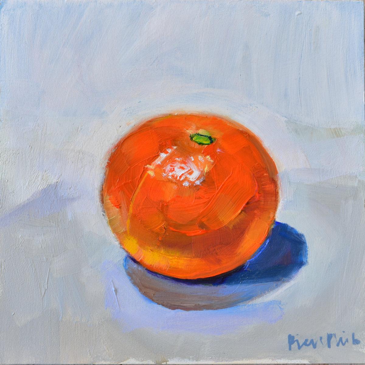 Piers Philo Still-Life Painting - Orange