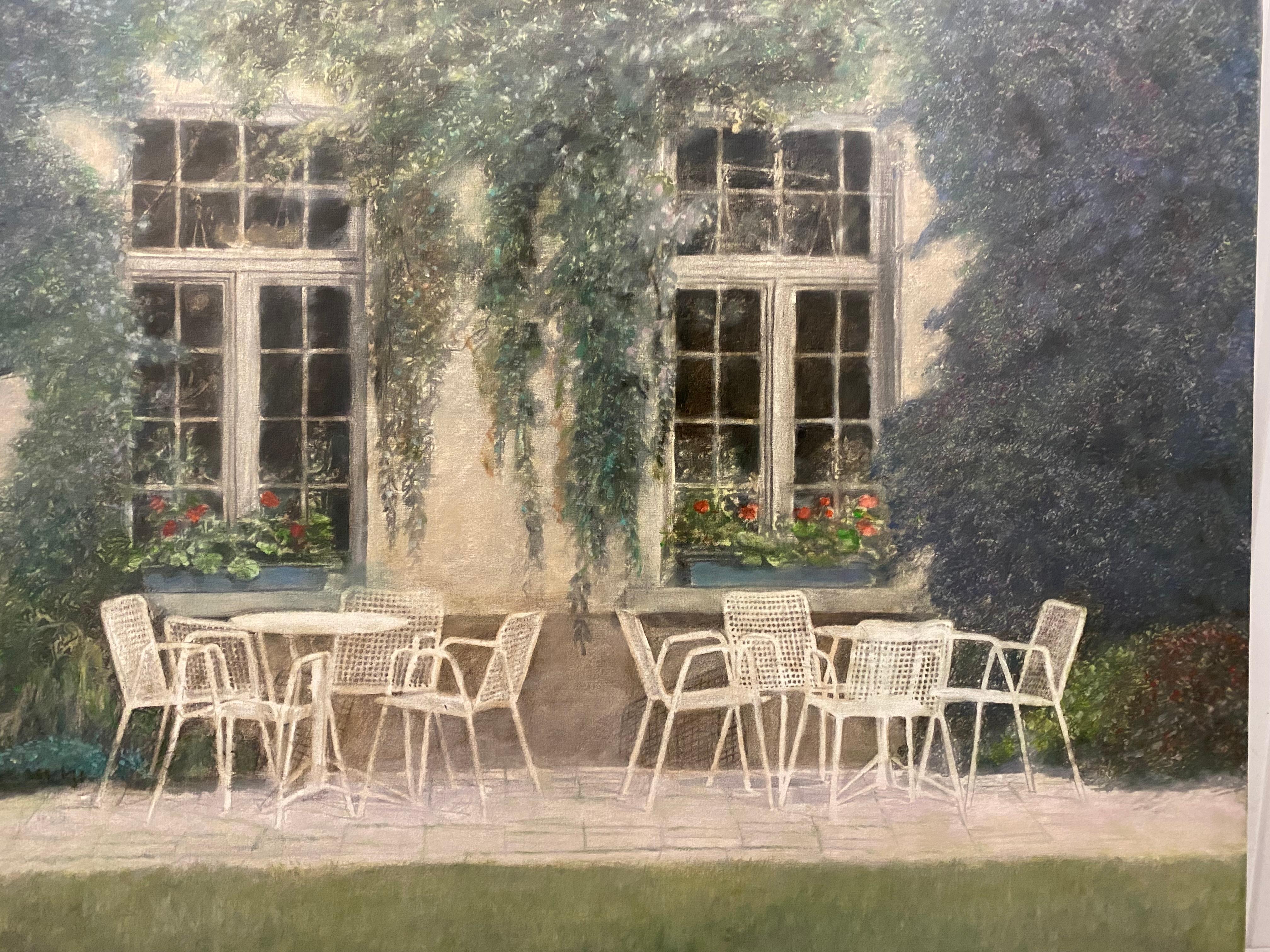 Finestra a muro - Painting Postimpressionismo di Piet Bekaert 