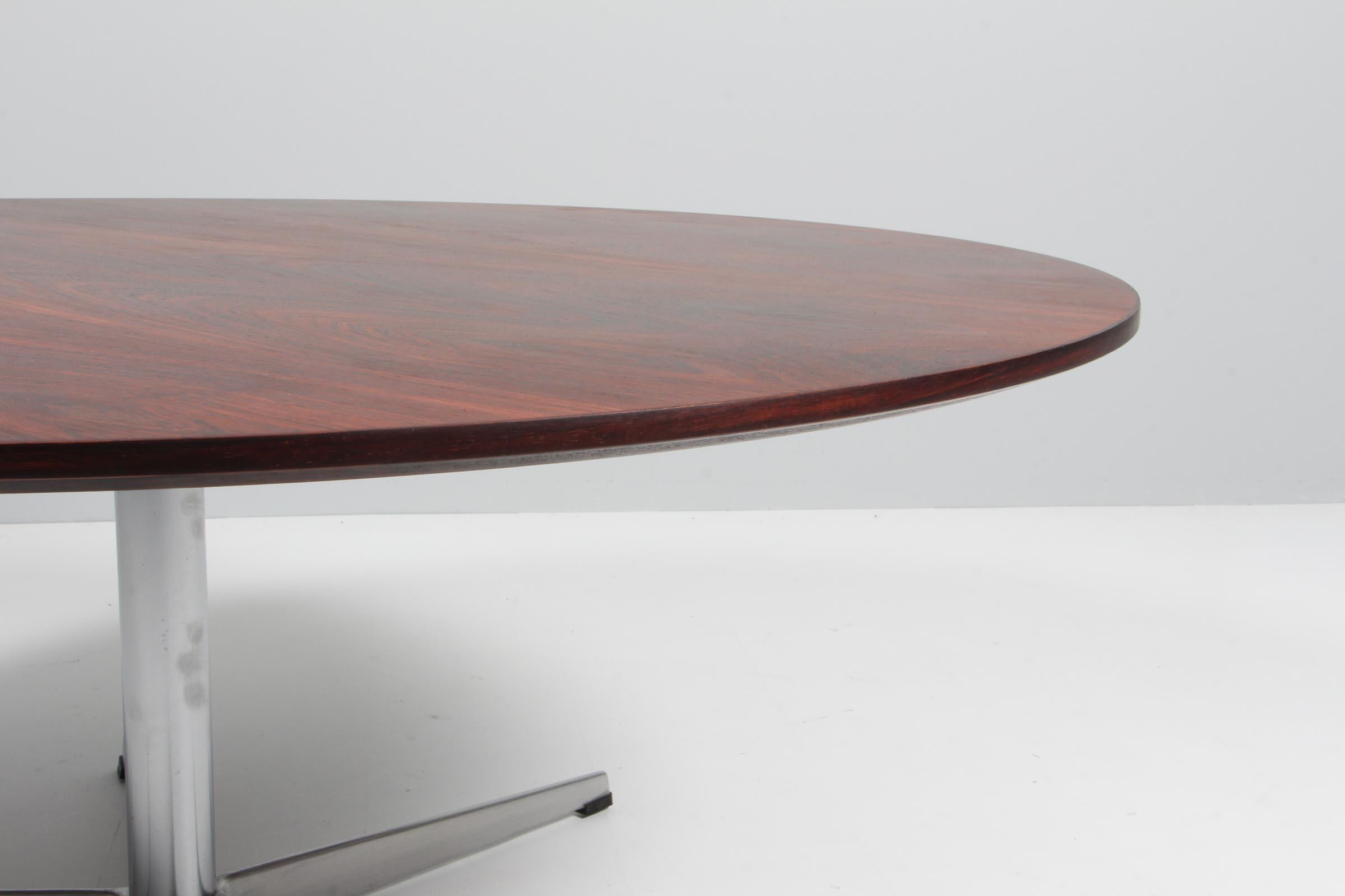 Mid-20th Century Piet Hein & Arne Jacobsen, Coffee Table, Rosewood, 1960s
