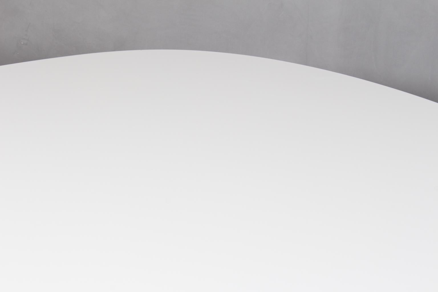Chrome Piet Hein & Arne Jacobsen Ellipse Dining Table, 