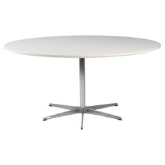 Piet Hein & Arne Jacobsen, Round Dining Table