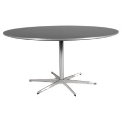 Vintage Piet Hein & Arne Jacobsen, round Dining Table