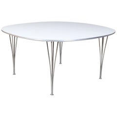Piet Hein and Bruno Mathsson Dining Table, Super Circular