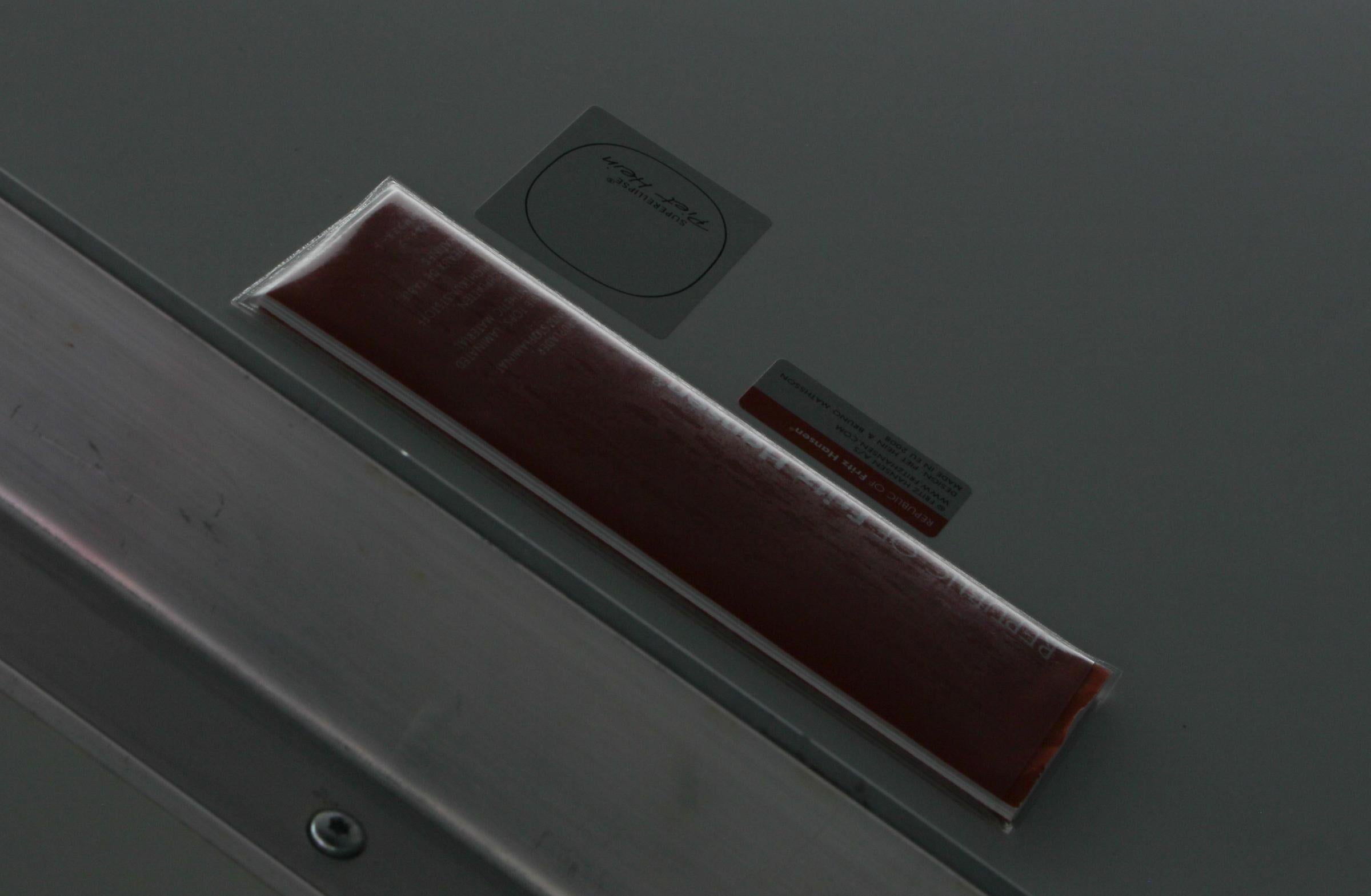 Chrome Piet Hein & Bruno Mathsson Ellipse Dining Table, laminate en vente