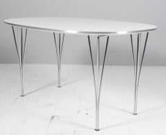 Piet Hein & Bruno Mathsson Ellipse Dining Table, laminate