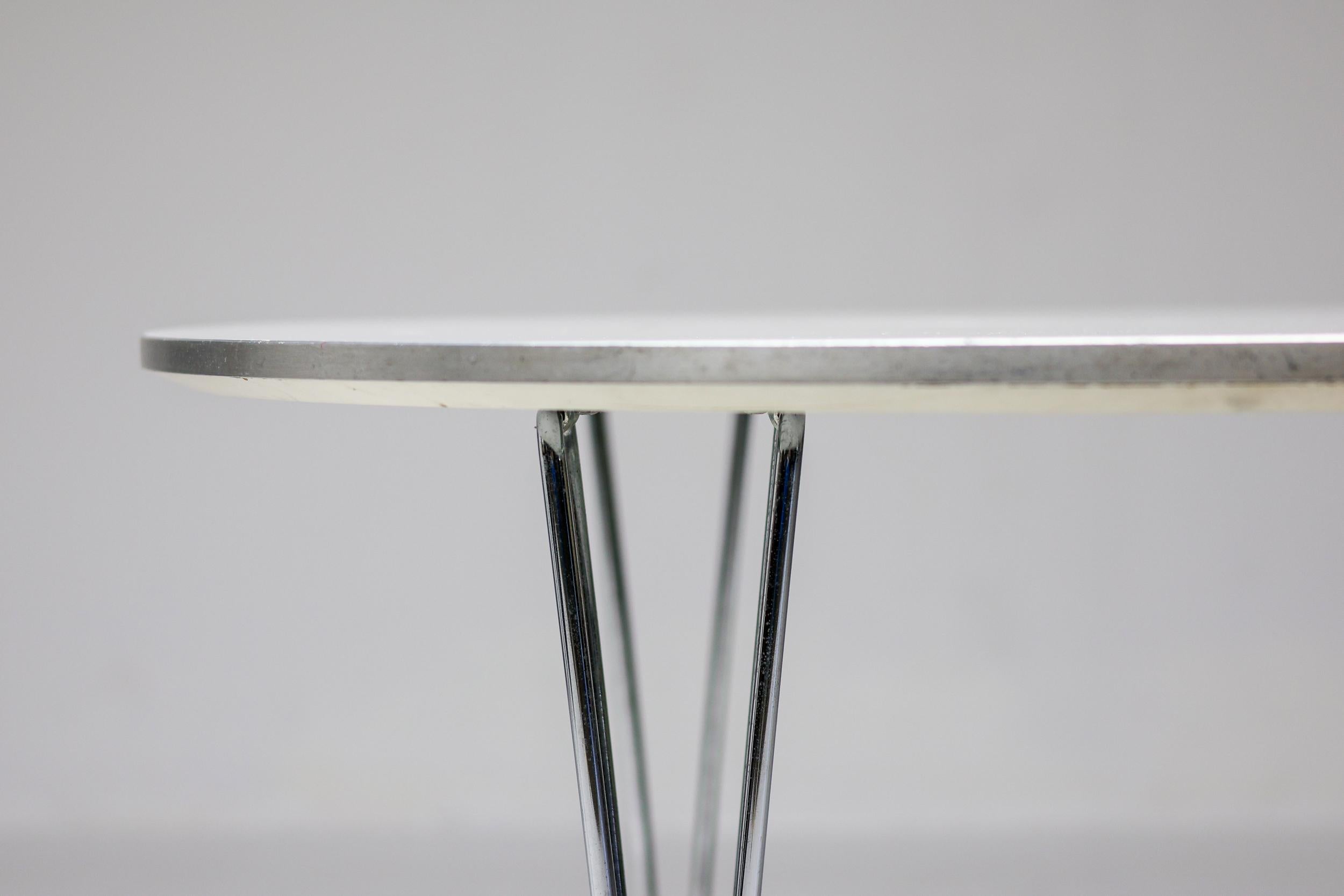 Mesa de comedor supercircular Piet Hein & Bruno Mathsson siglo XX en venta