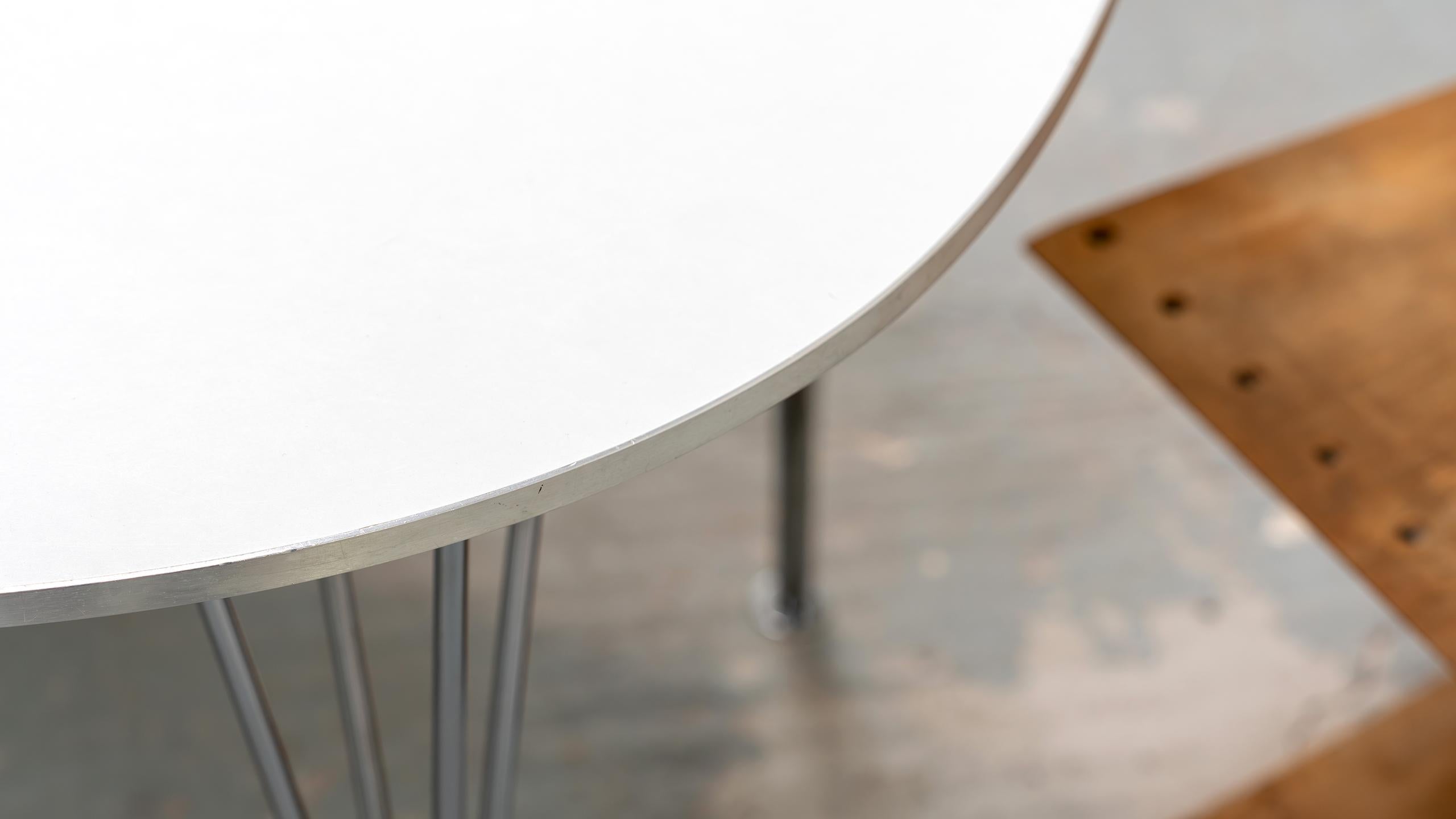 Piet Hein & Bruno Mathsson Super-Ellipse-Tisch 1968 Fritz Hansen Dänemark 150cm 6