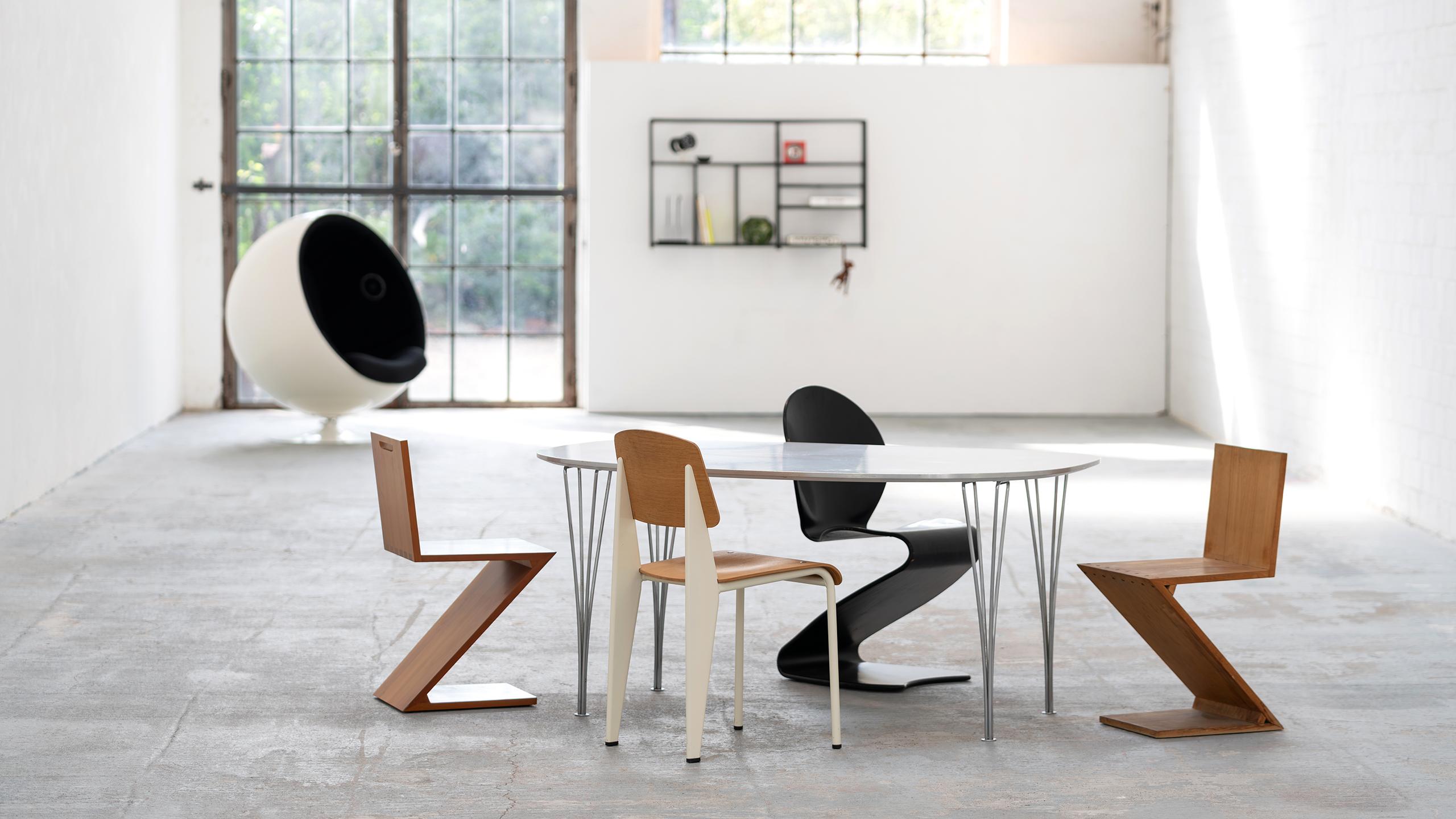 Piet Hein & Bruno Mathsson Super-Ellipse-Tisch 1968 Fritz Hansen Dänemark 150cm 8