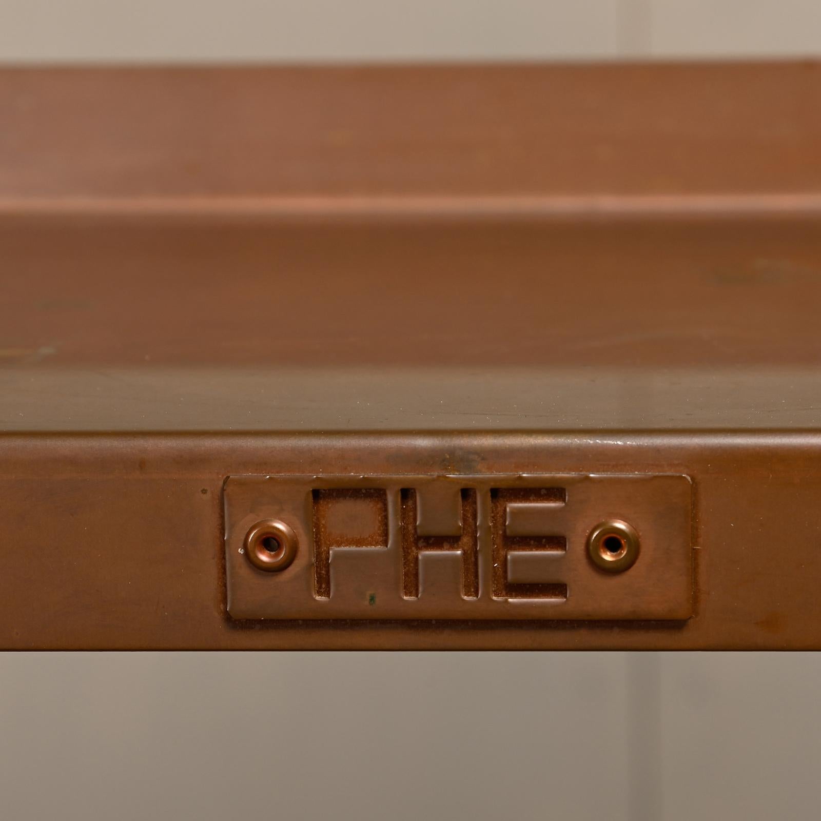 Piet Hein Eek 1408 Contemporary Bookshelf in patined solid copper, Dutch Design 9