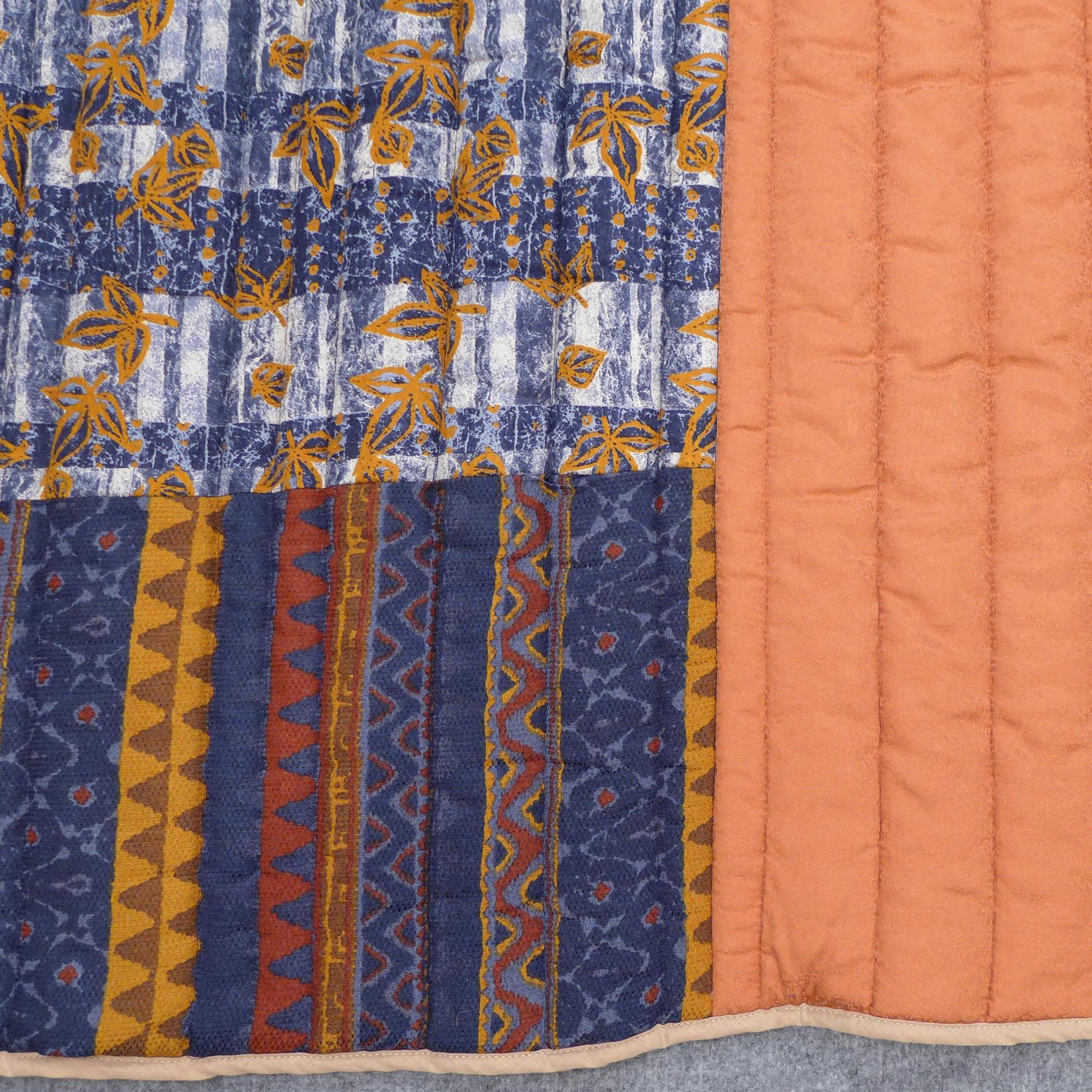 Contemporary Piet Hein Eek Italian Silk Quilt Blanket For Sale