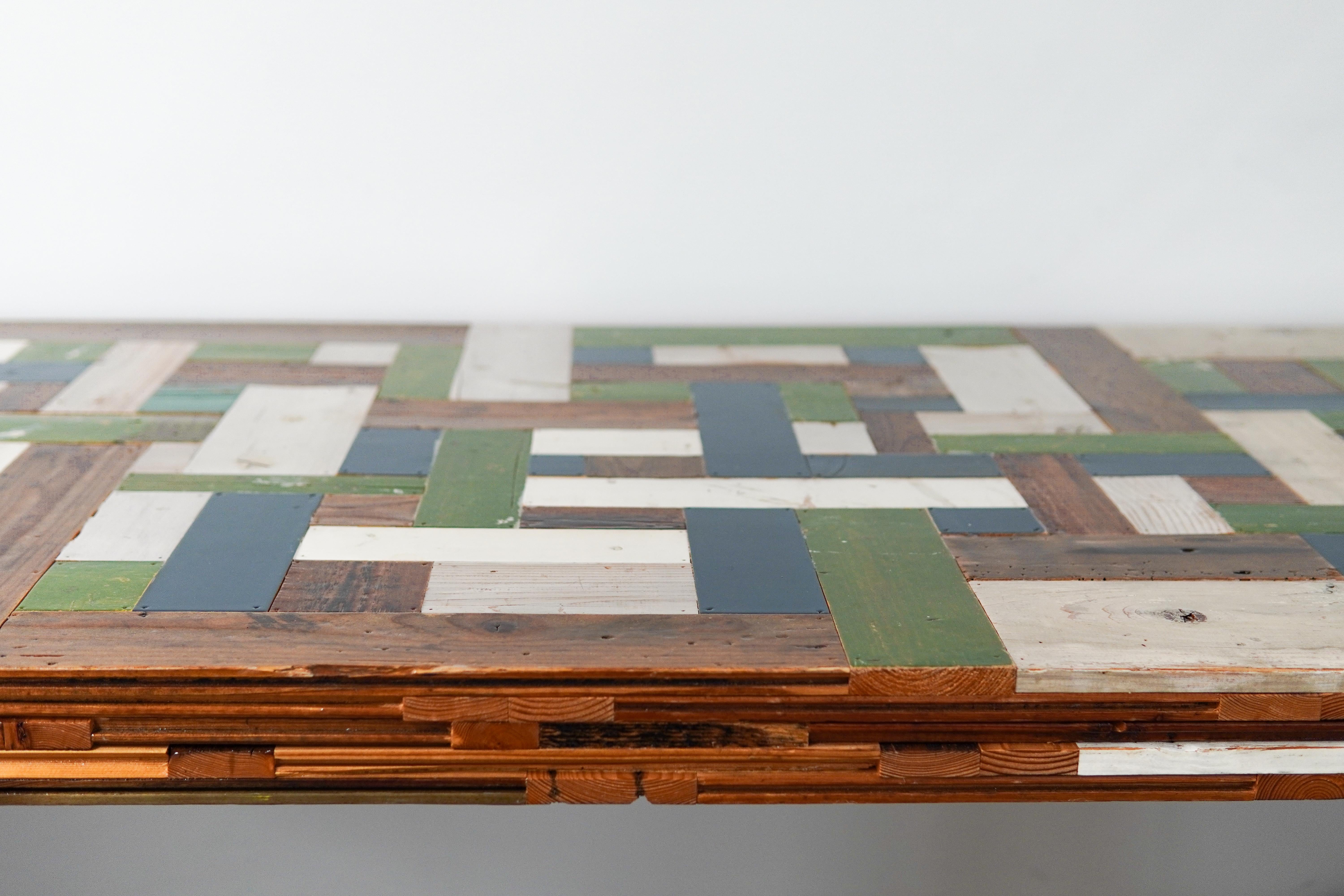 XXIe siècle et contemporain Table de récupération Eek Piet Hein