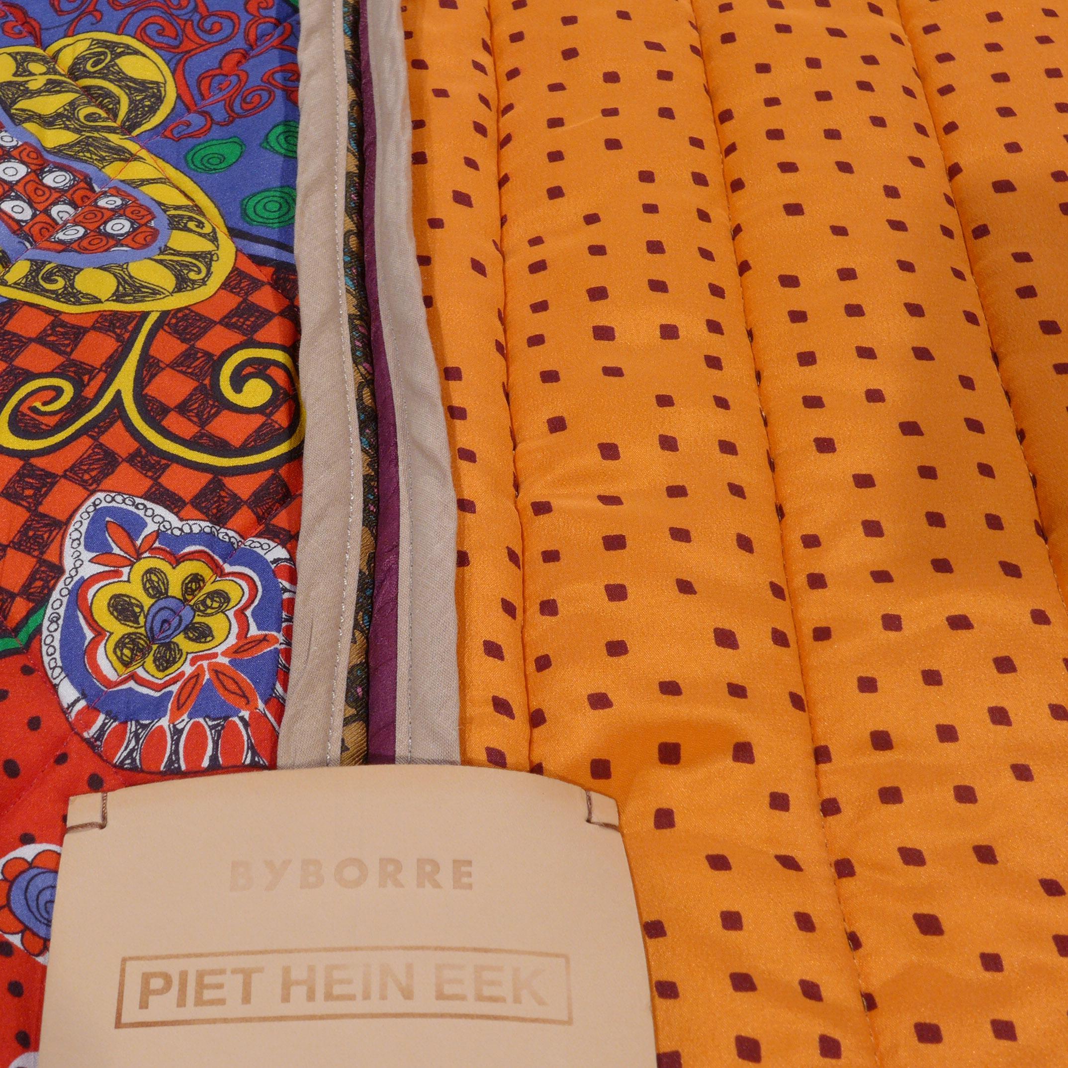 Dutch Piet Hein Eek Vintage Italian Silk Quilt Blanket