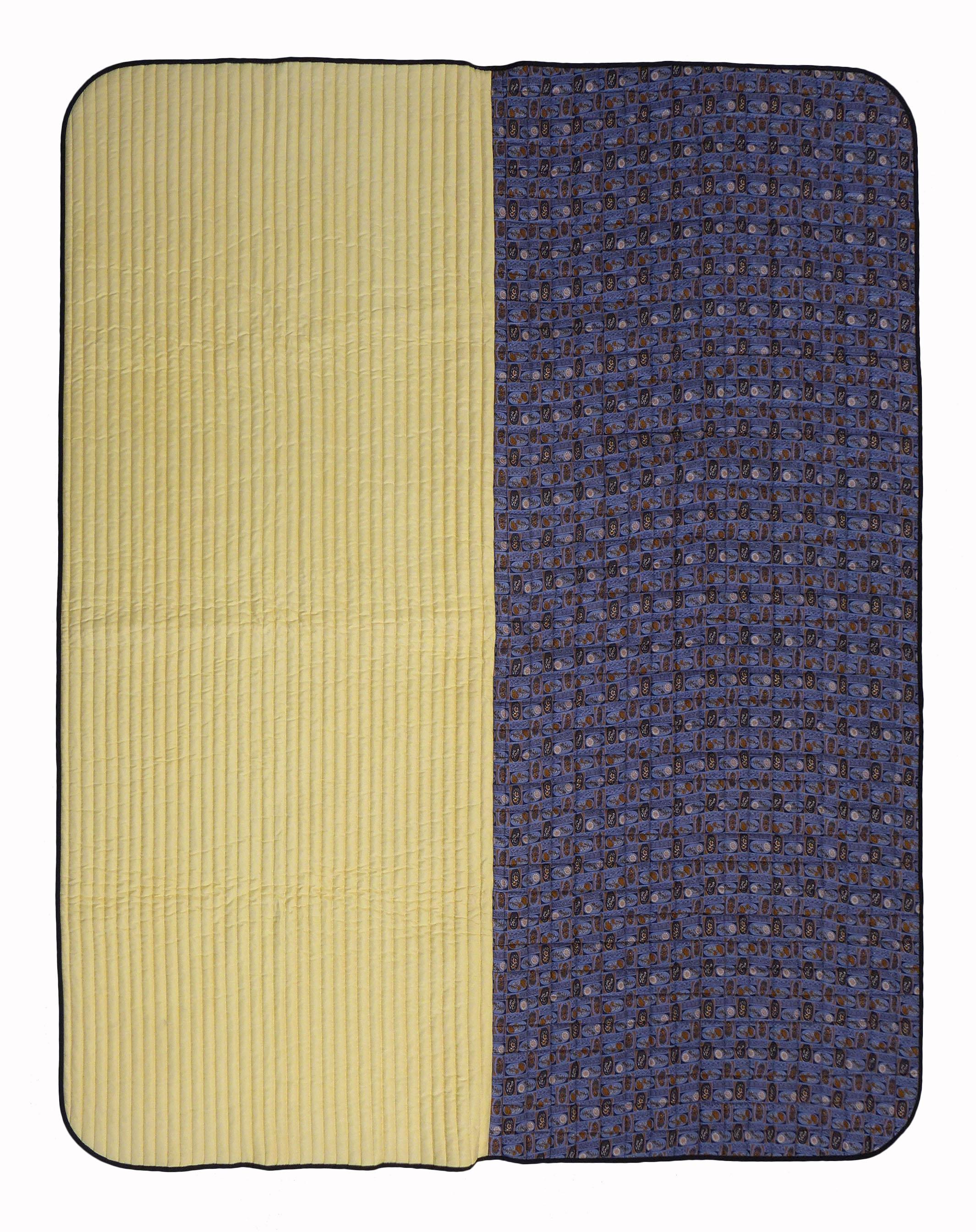 Piet Hein Eek Vintage Italian Silk Quilt Blanket (21. Jahrhundert und zeitgenössisch) im Angebot