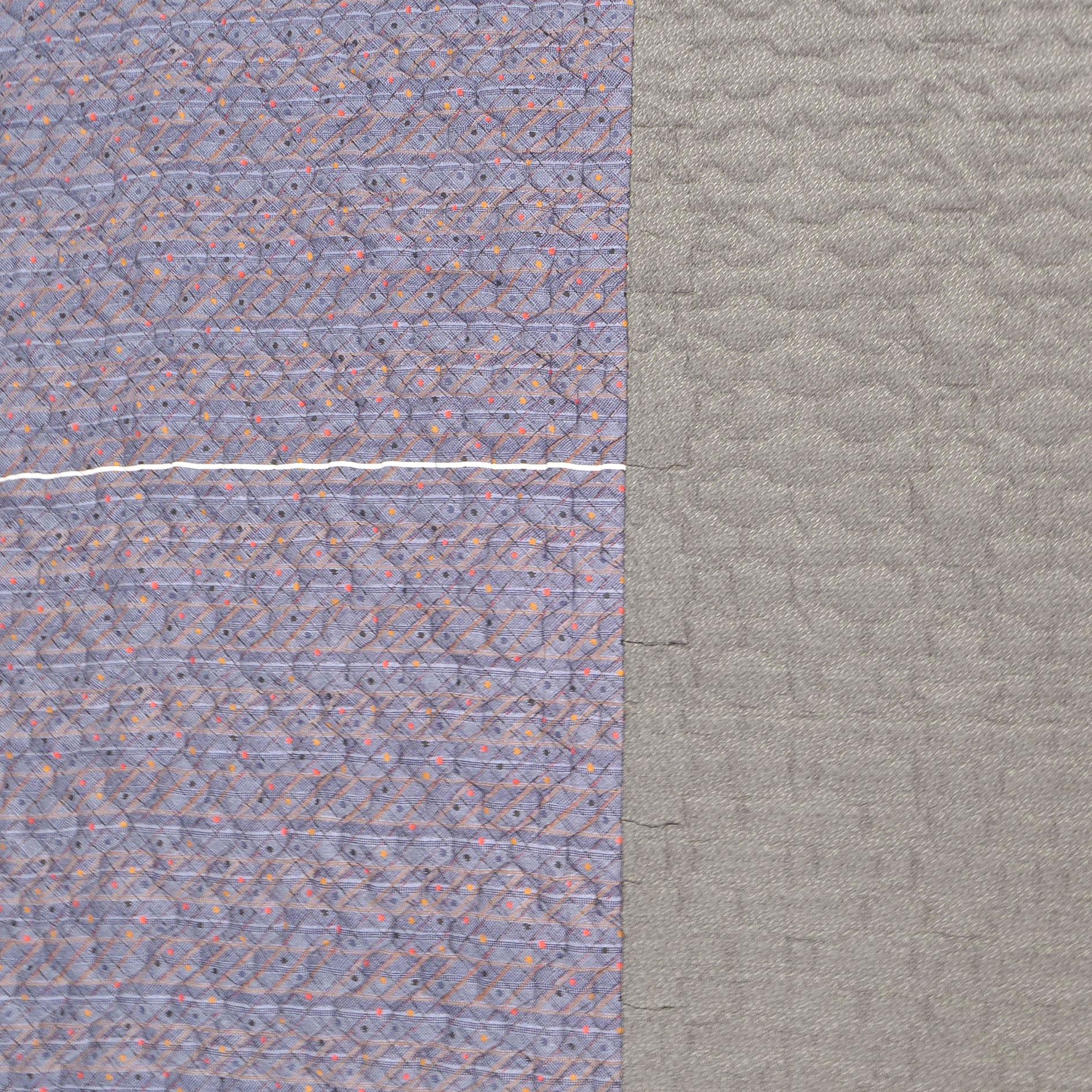 Piet Hein Eek Vintage Italian Silk Quilt Blanket For Sale 1
