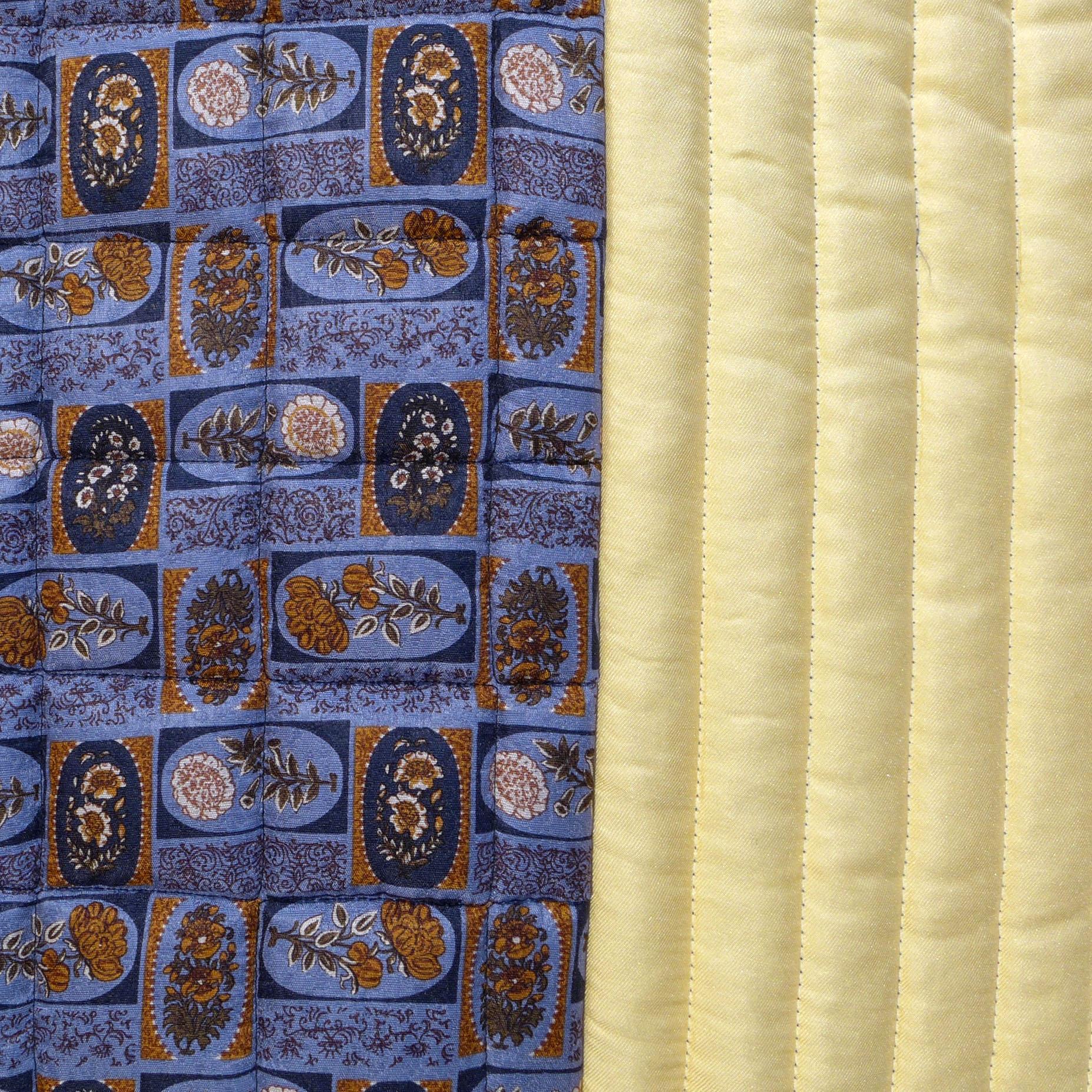 Piet Hein Eek Vintage Italian Silk Quilt Blanket im Angebot 1